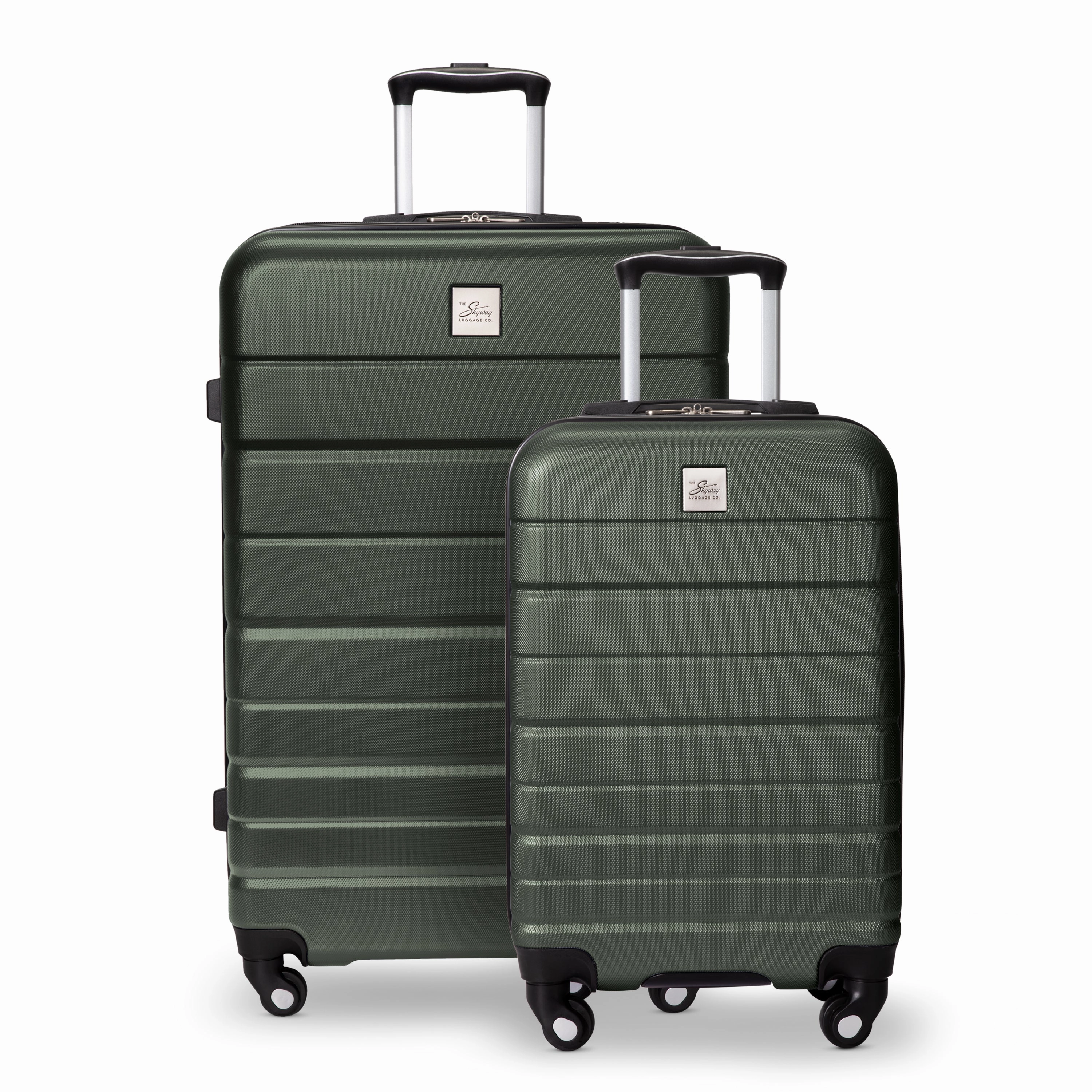 Skyway Epic 2.0 Hardside Lightweight Expandable ABS Shell Spinner  Luggage, 2 Piece set (20",28")