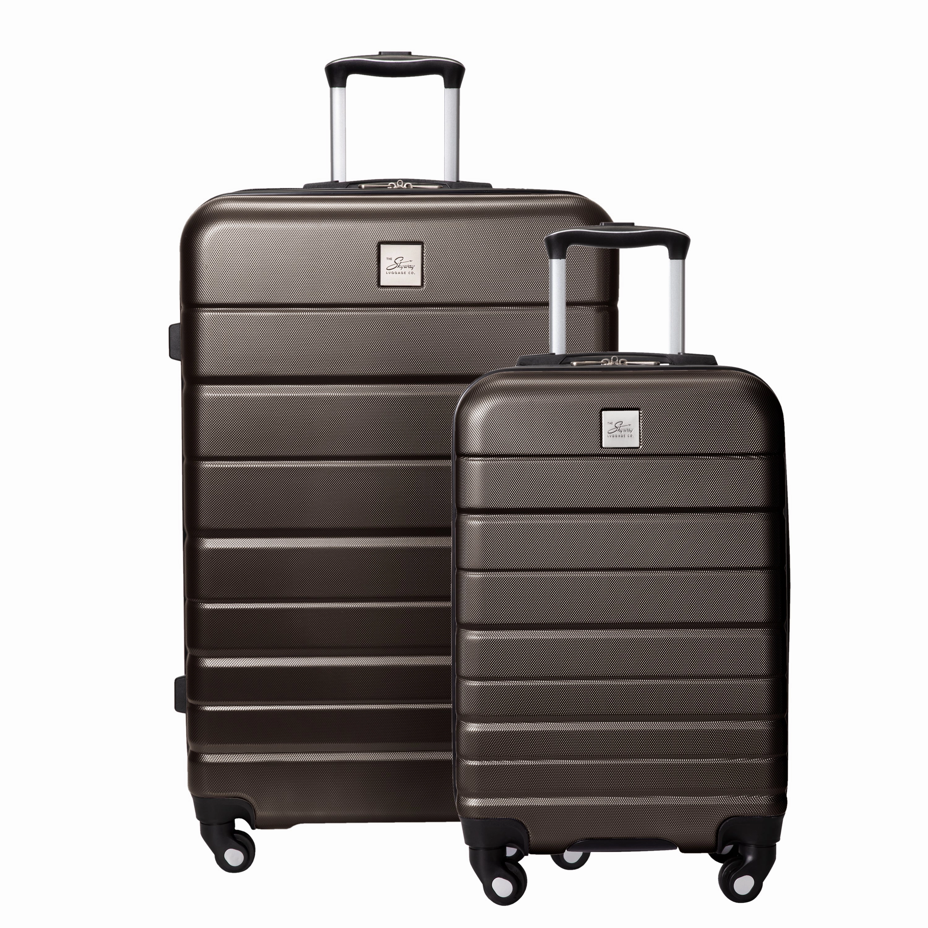 Skyway Epic 2.0 Hardside Lightweight Expandable ABS Shell Spinner  Luggage, 2 Piece set (20",28")