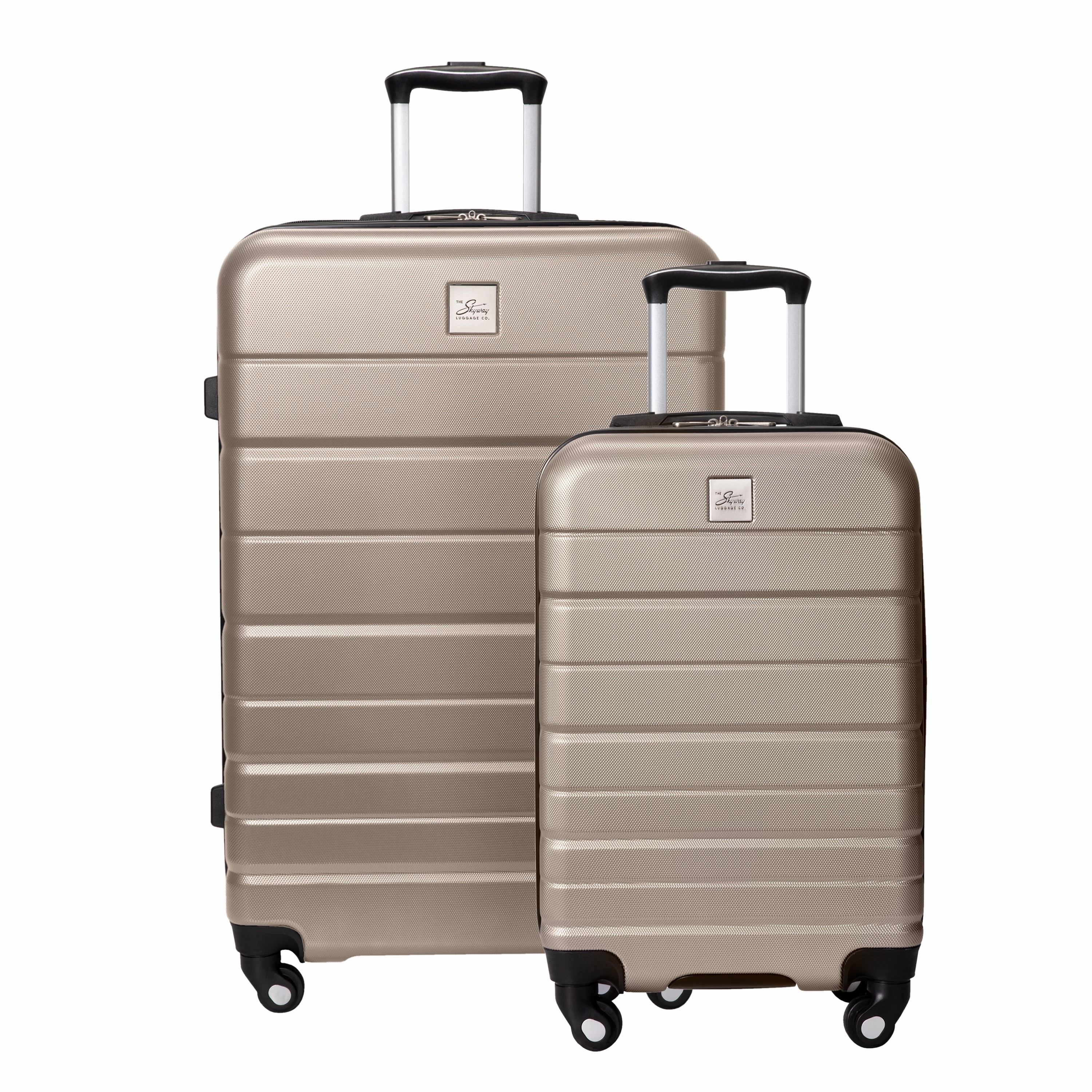 Skyway Epic 2.0 Hardside Lightweight Expandable ABS Shell Spinner  Luggage, 2 Piece set (20",28")