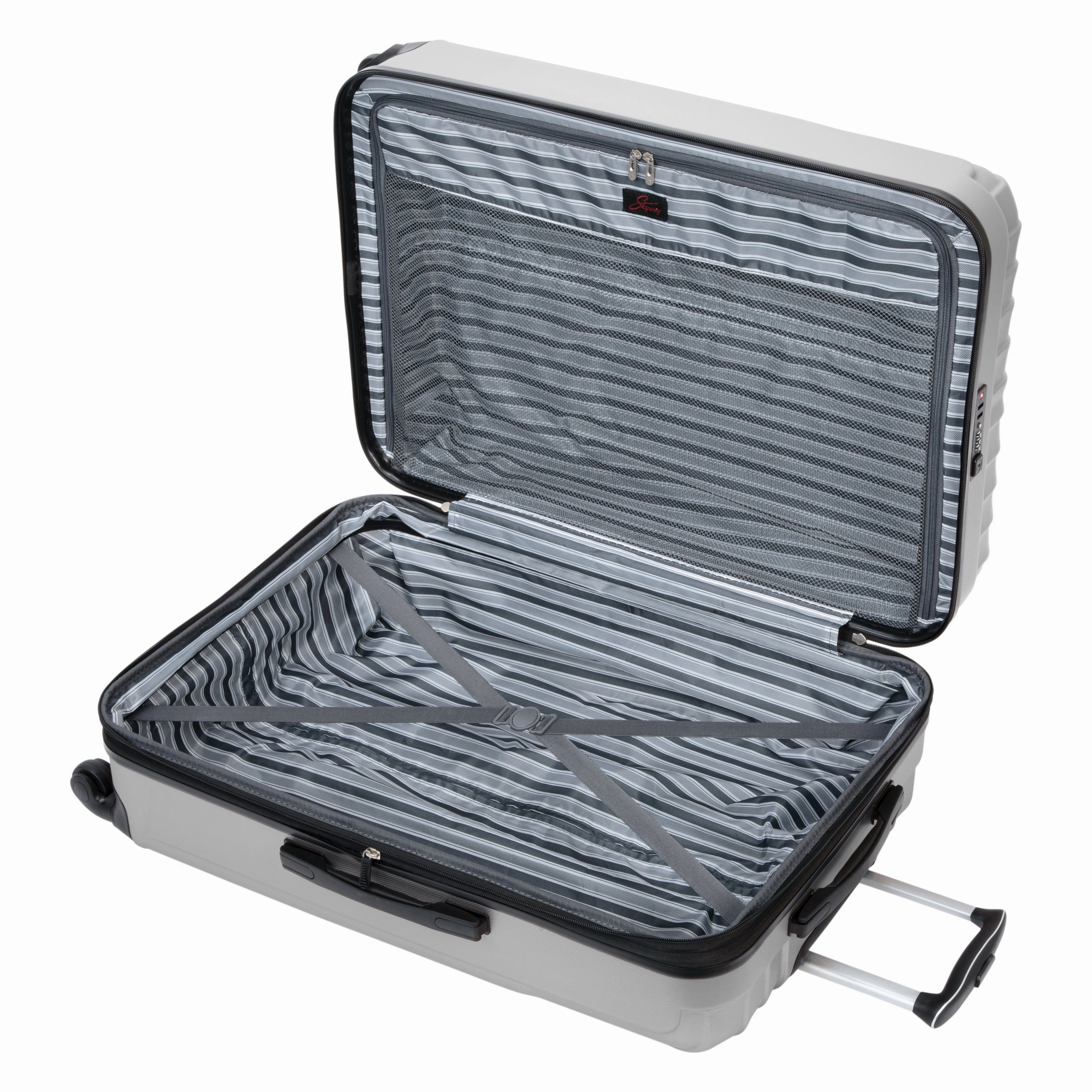 Skyway Epic Hardside 4-Wheel 3 Piece Set (20"/24"/28") Luggage Spinner Collection