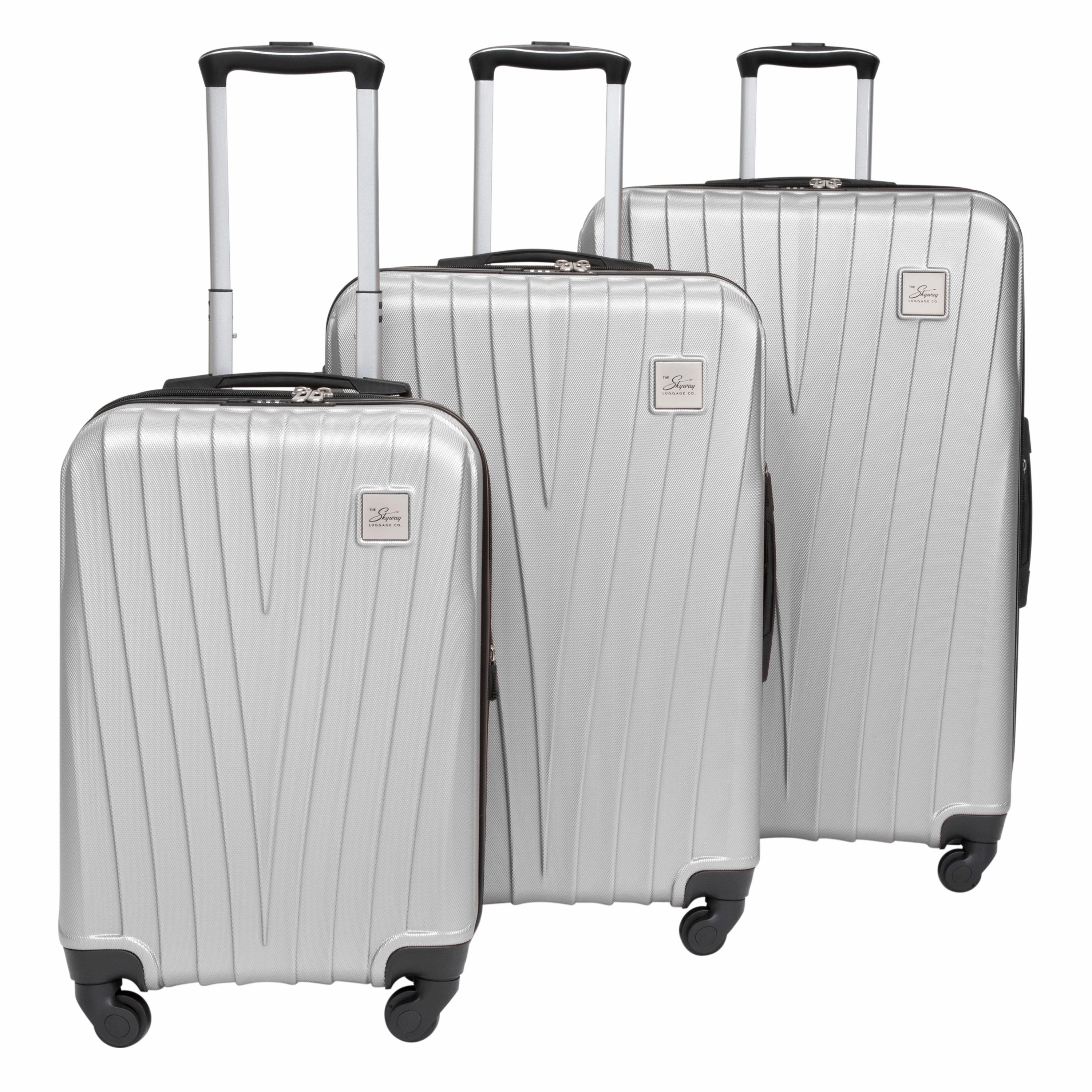 Skyway Epic Hardside 4-Wheel 3 Piece Set (20"/24"/28") Luggage Spinner Collection