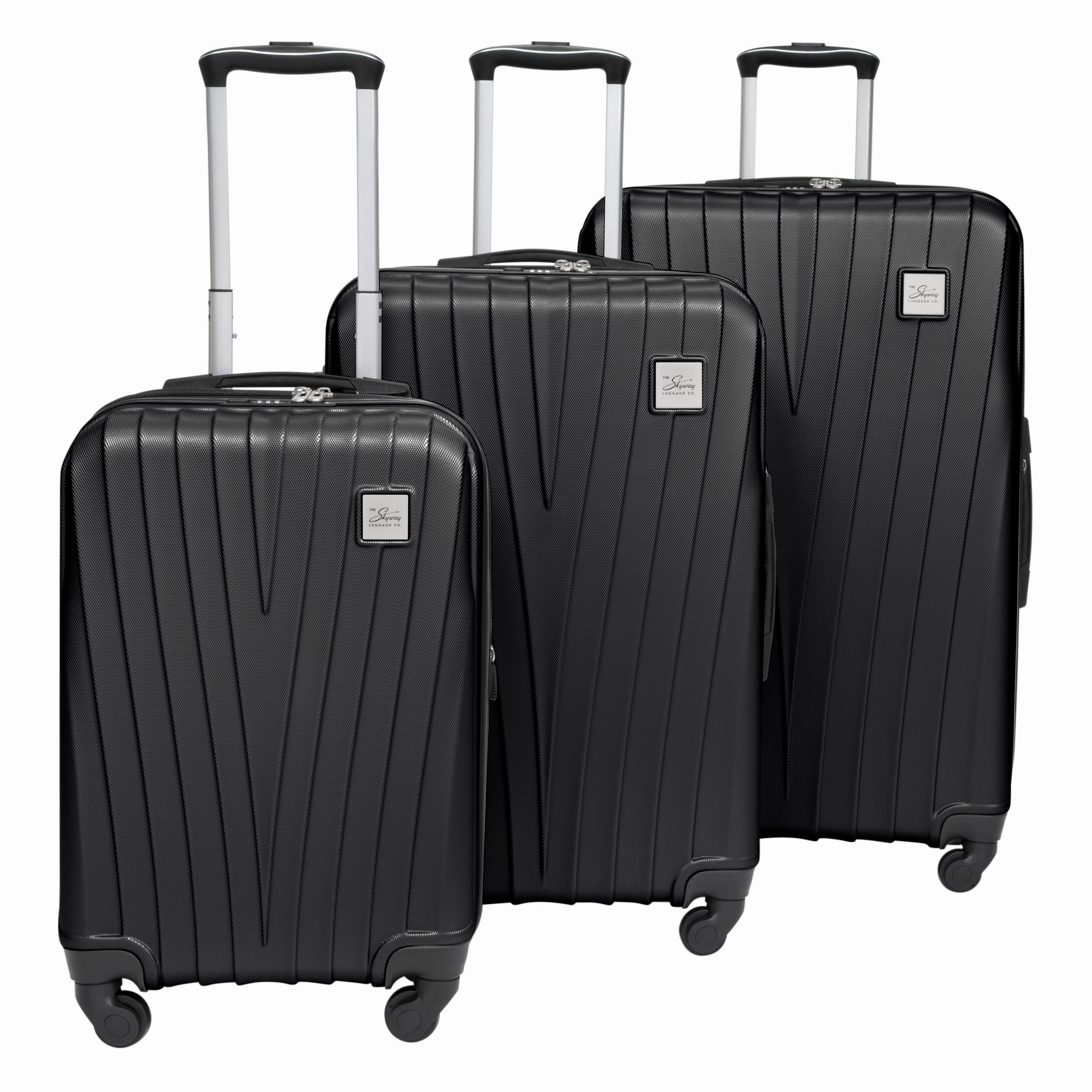 Skyway Epic Hardside 4-Wheel 3 Piece Set (20"/24"/28") Luggage Spinner Collection