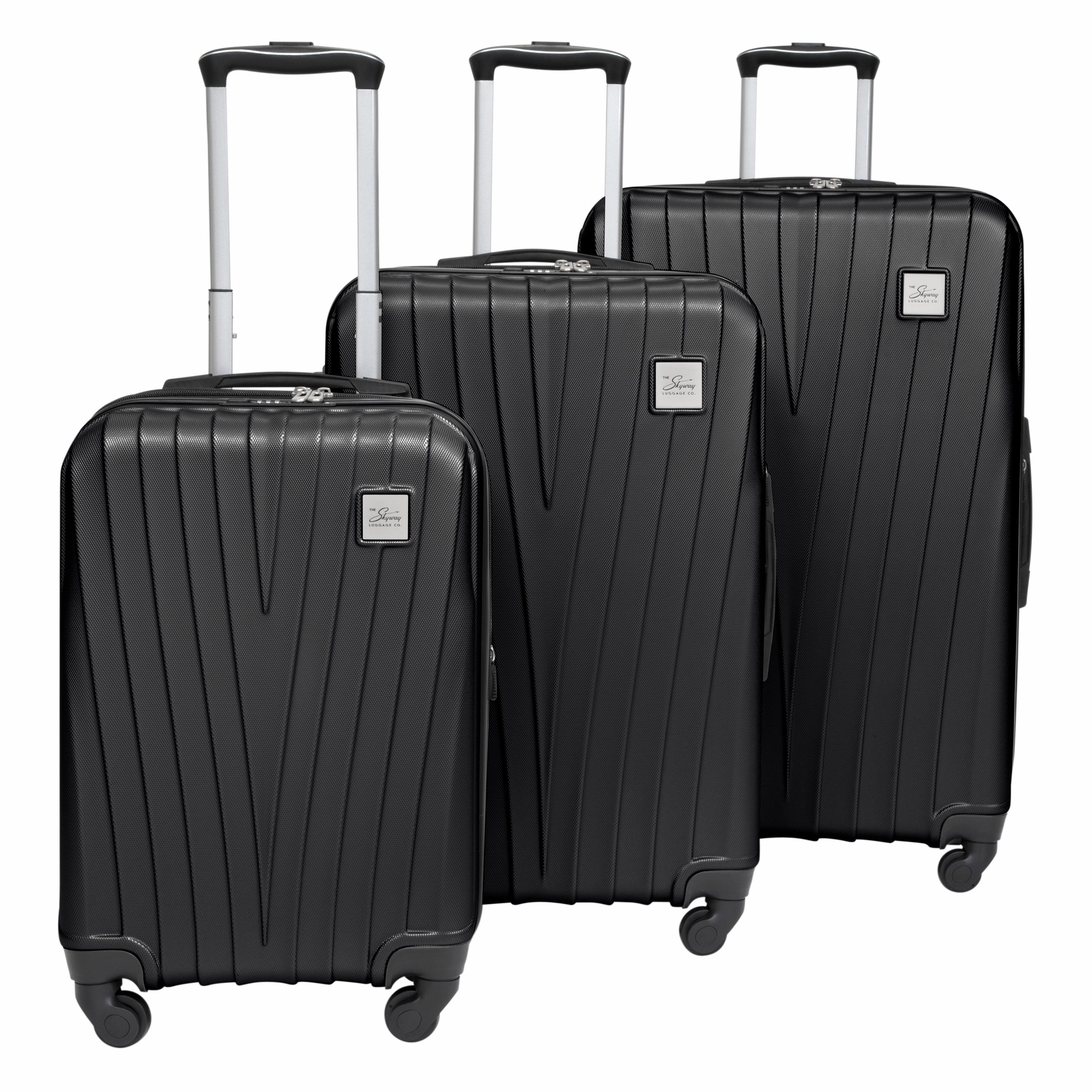 Skyway Epic Hardside 4-Wheel 3 Piece Set (20"/24"/28") Luggage Spinner Collection