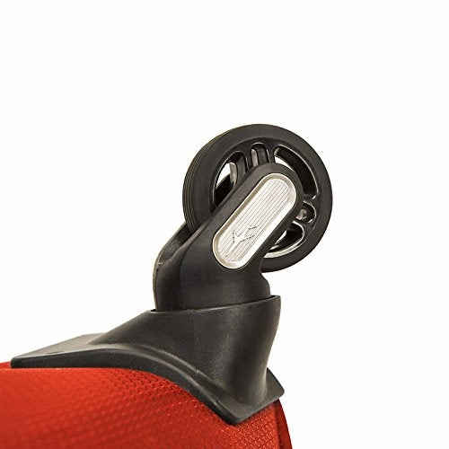 Skyway Mirage 2.0 | 4-Piece Set | 16" Underseater, 20" and 28" Expandable Spinners, Travel Pillow (True Red)