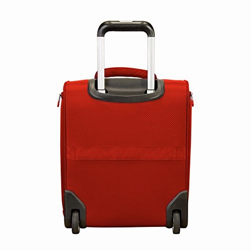 Skyway Mirage 2.0 | 4-Piece Set | 16" Underseater, 20" and 28" Expandable Spinners, Travel Pillow (True Red)