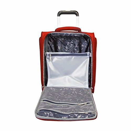 Skyway Mirage 2.0 | 4-Piece Set | 16" Underseater, 20" and 28" Expandable Spinners, Travel Pillow (True Red)