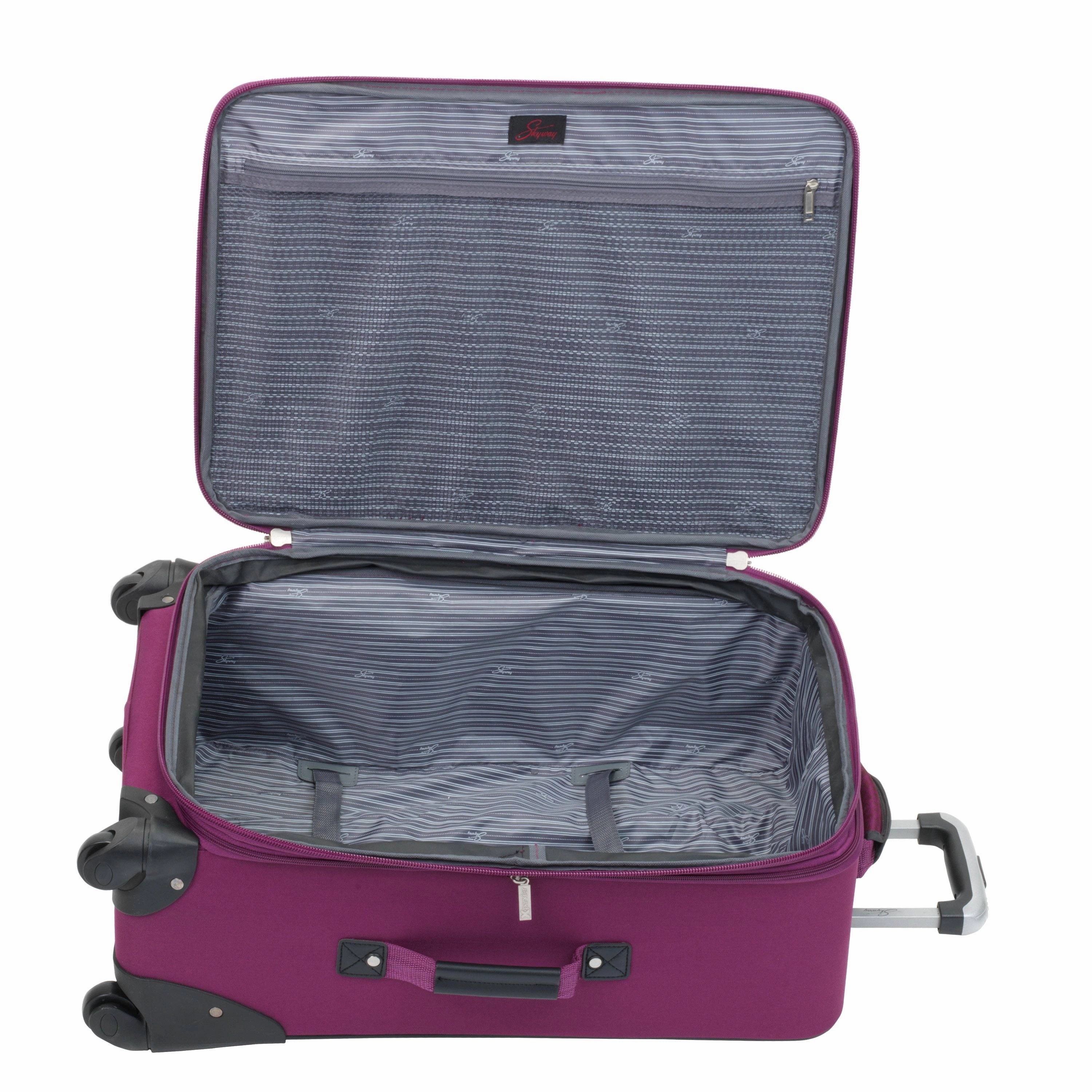Skyway Softside 24" 4-Wheel Medium Luggage