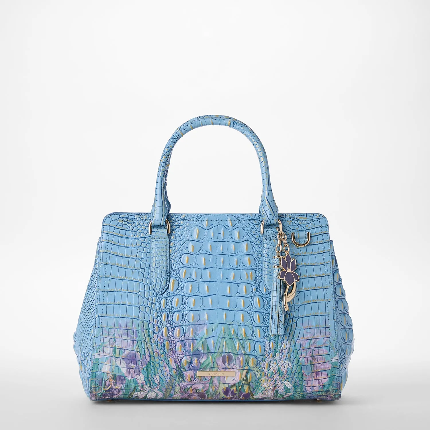 Small Finley Satchel Multi Morning Dew