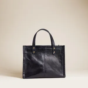 Small Mimi - Leather Pebbled Black