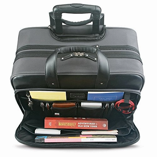 Solo Gramercy Park 17.3 Inch Rolling Laptop Case, Grey