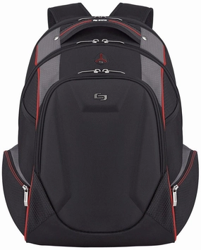 Solo Launch 17.3" Laptop Backpack with Hardshell Front Pocket