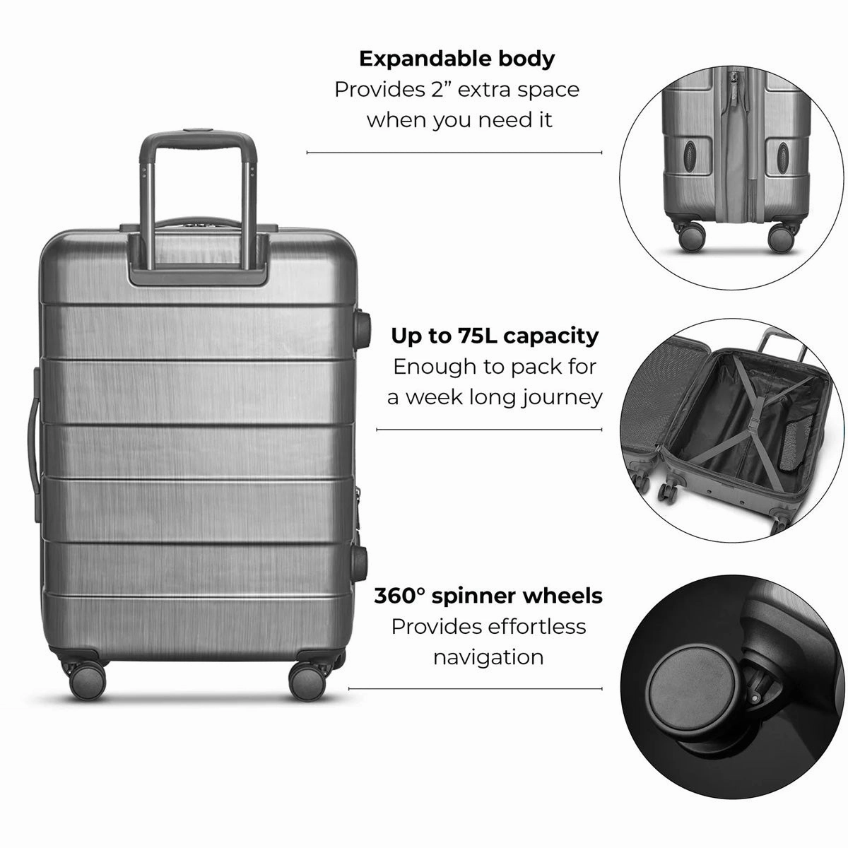 Solo New York Re-Serve Check In Spinner