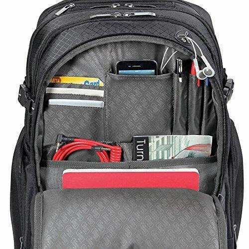 Solo Rival 17.3" Laptop Backpack with Hardshell Side Pockets