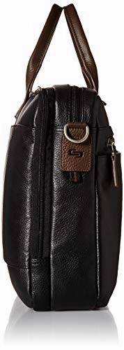 Solo Shorewood Pebbled Leather Briefcase