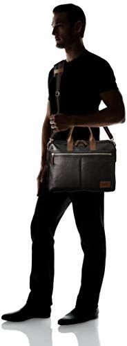 Solo Shorewood Pebbled Leather Briefcase