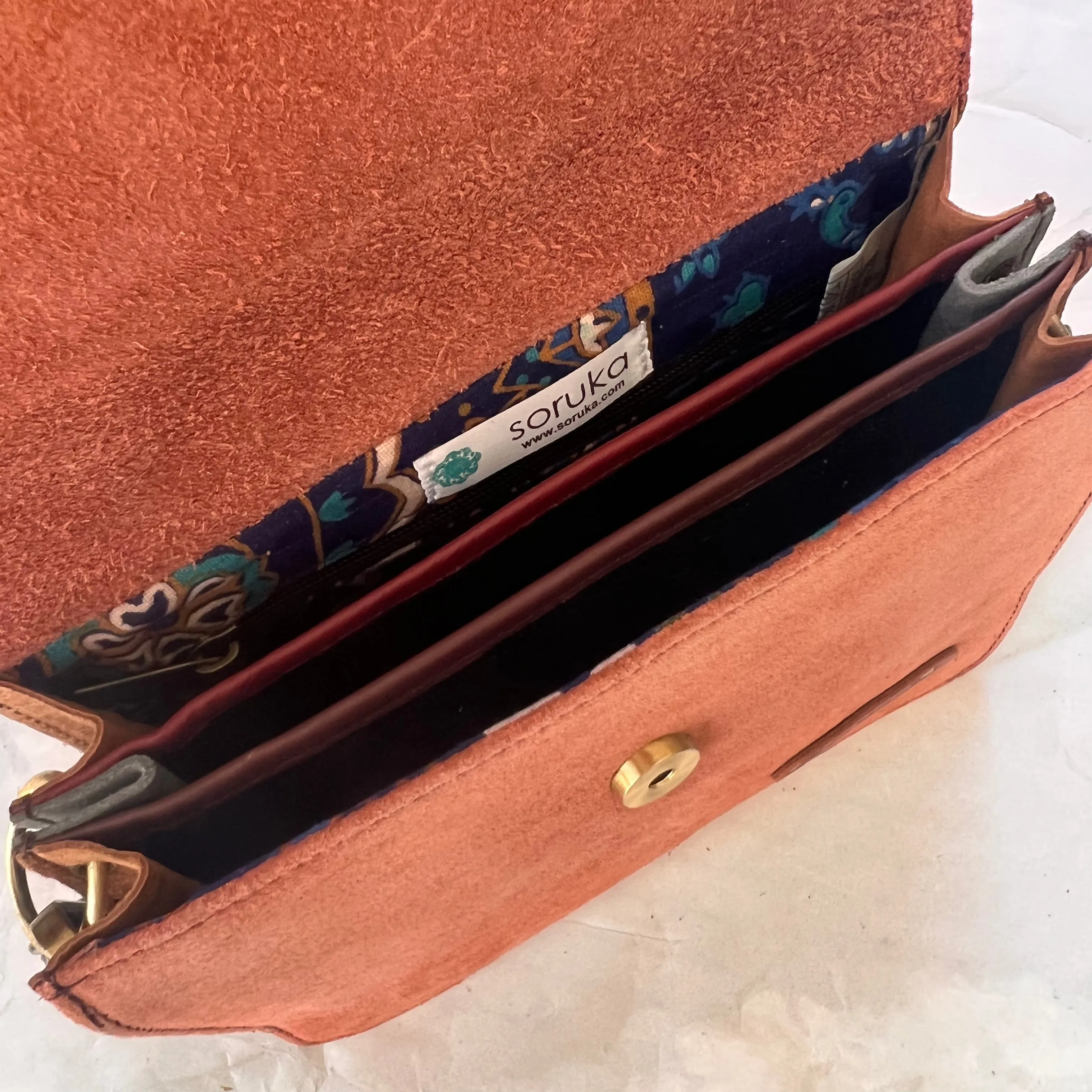 Soruka - Claire Purse, Maroon Tassel
