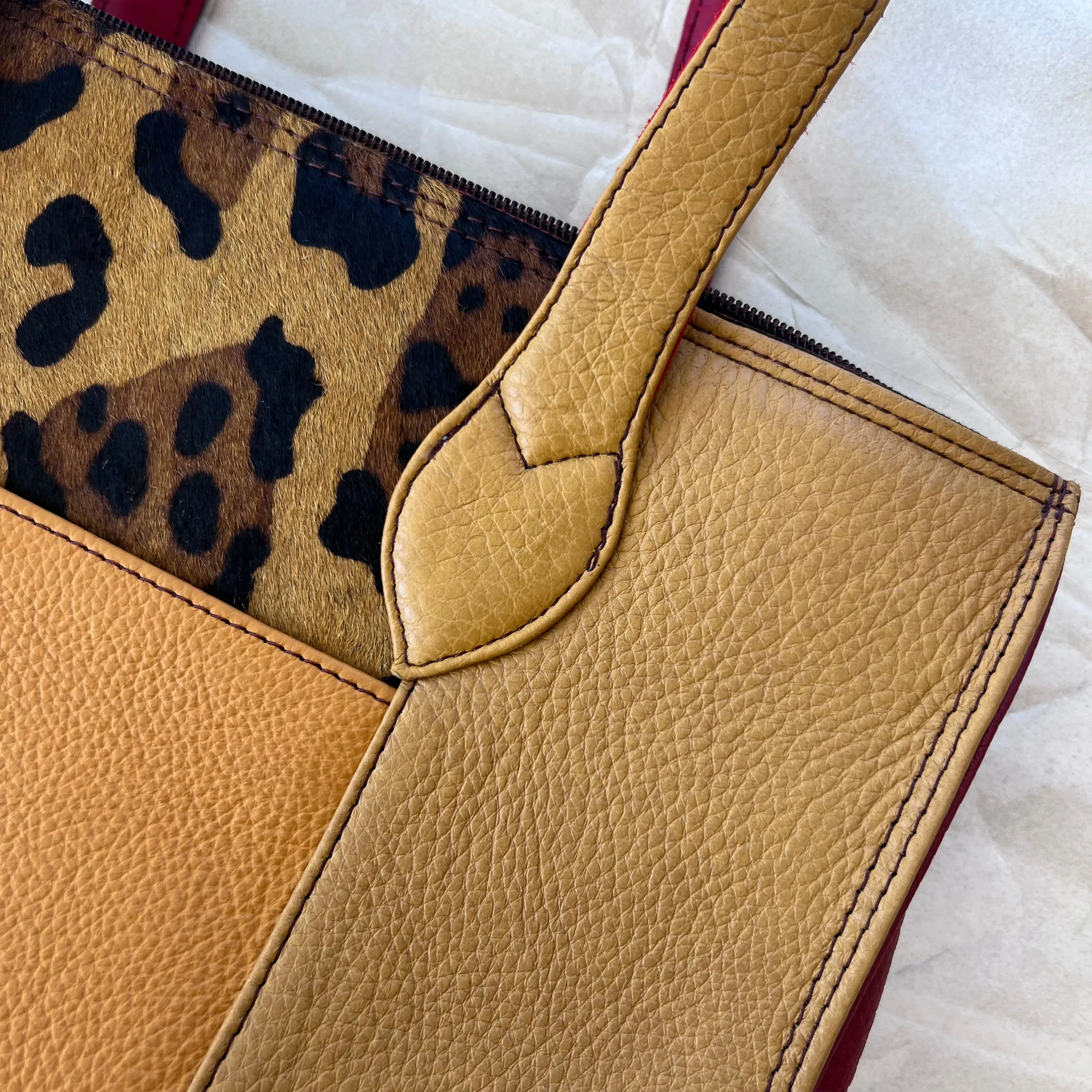 Soruka - Giselle Tote, Honey & Cranberry