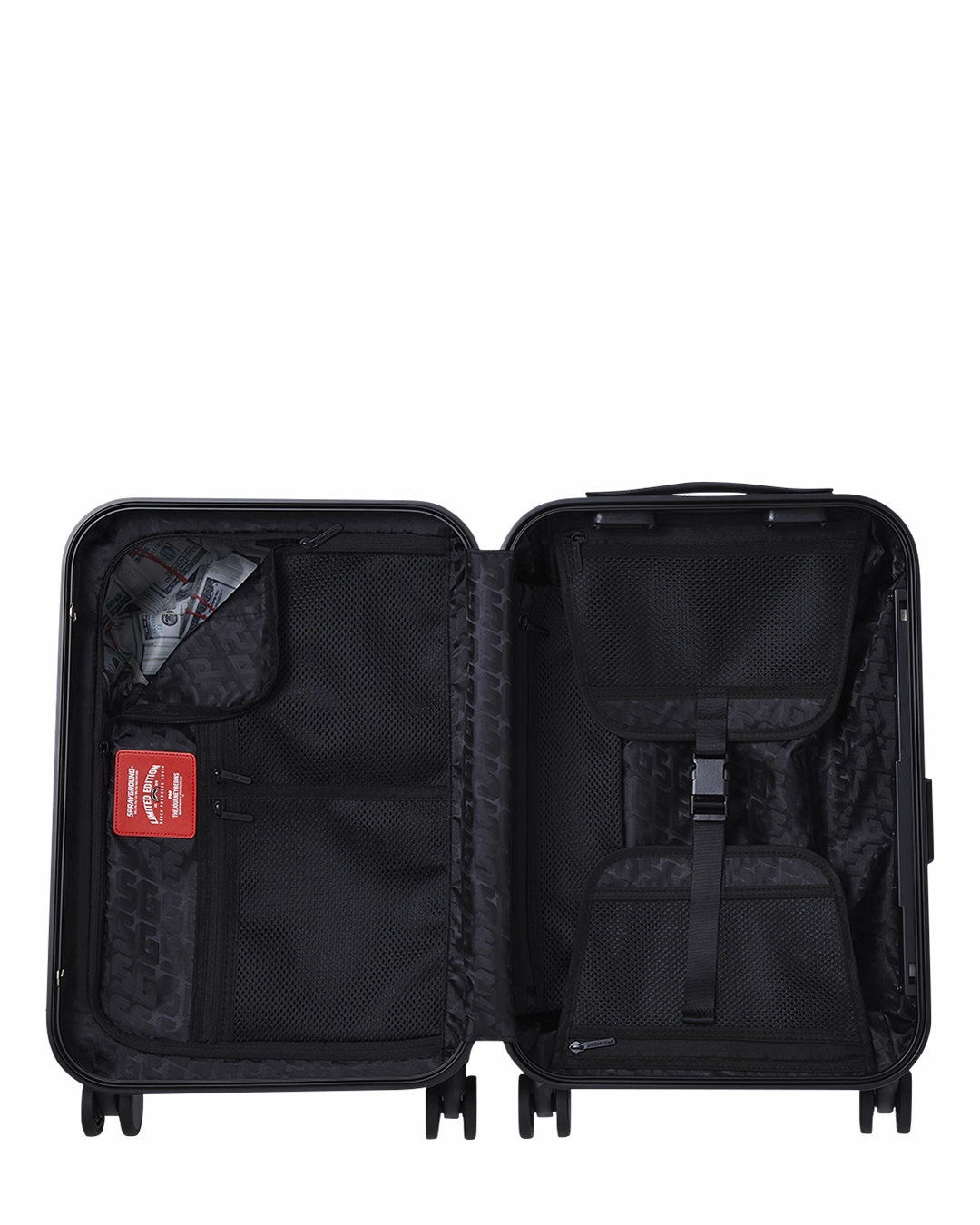 Sprayground Hardshell Luggage (Shark Spritz)
