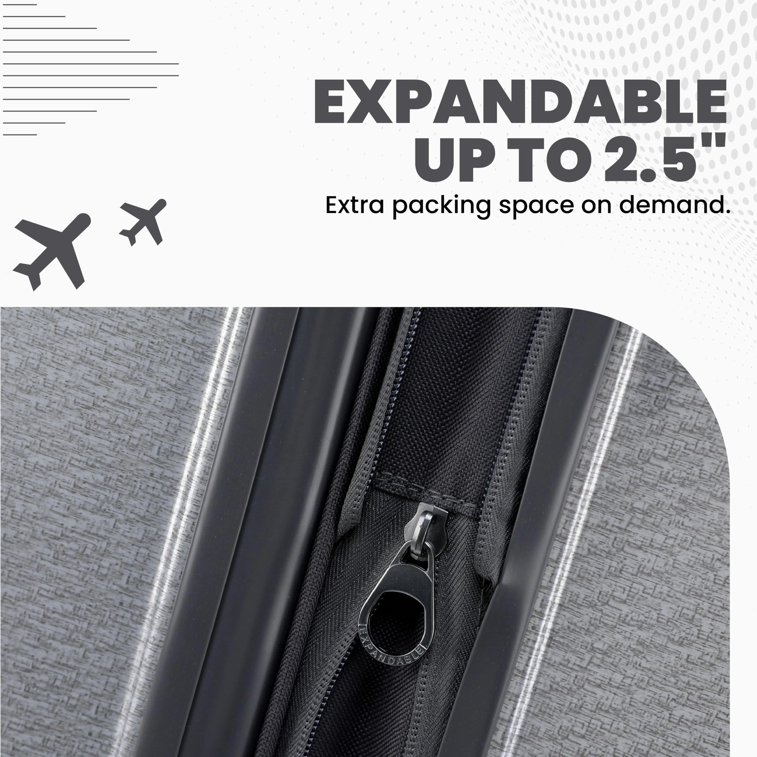 Spyder Traverse Expandable Hardside 25" Medium Check In Spinner