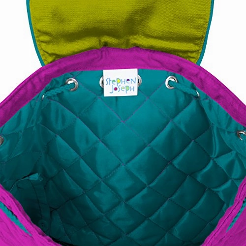 Stephen Joseph Quilted Backpack, Bunny,One Size