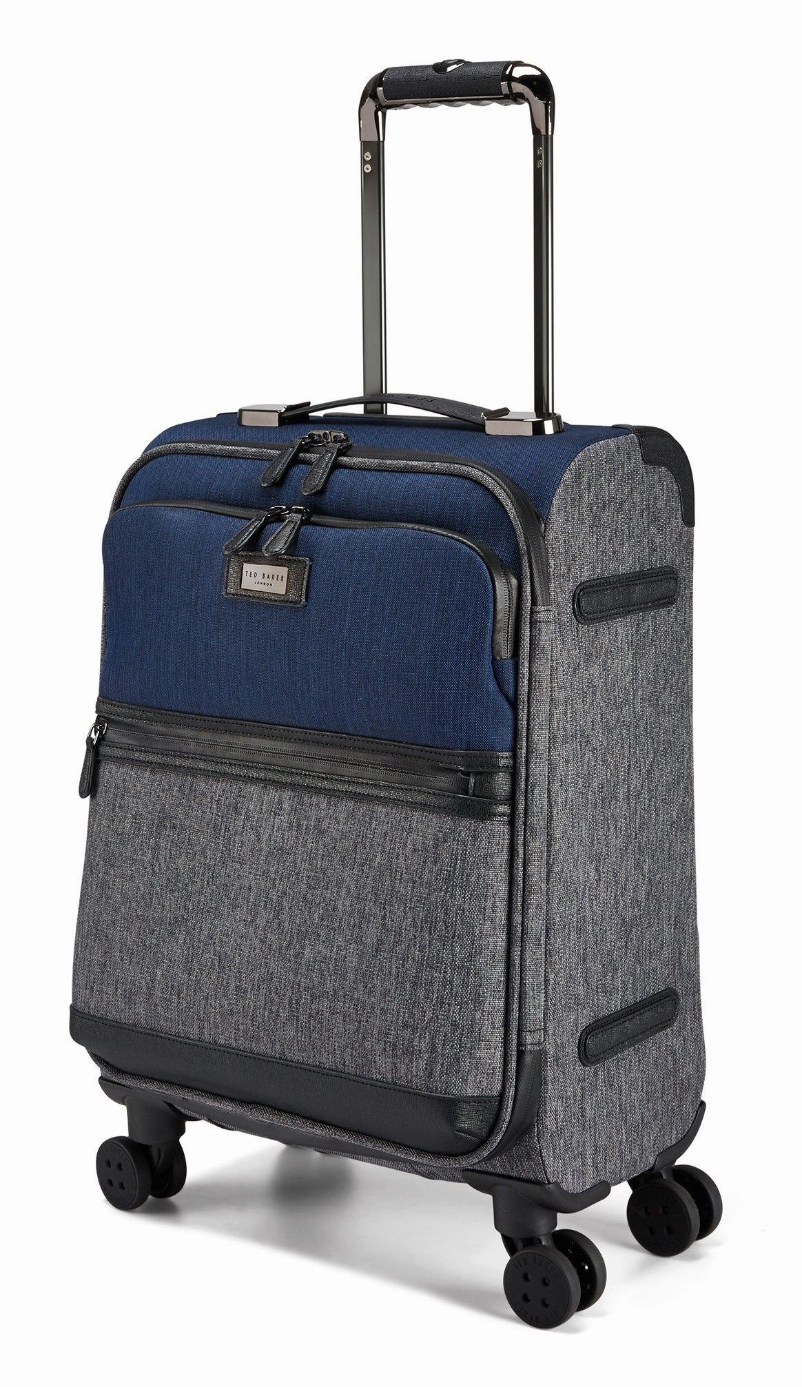 Ted Baker Men's Brunswick Collection Small Carry-on Softside Spinner