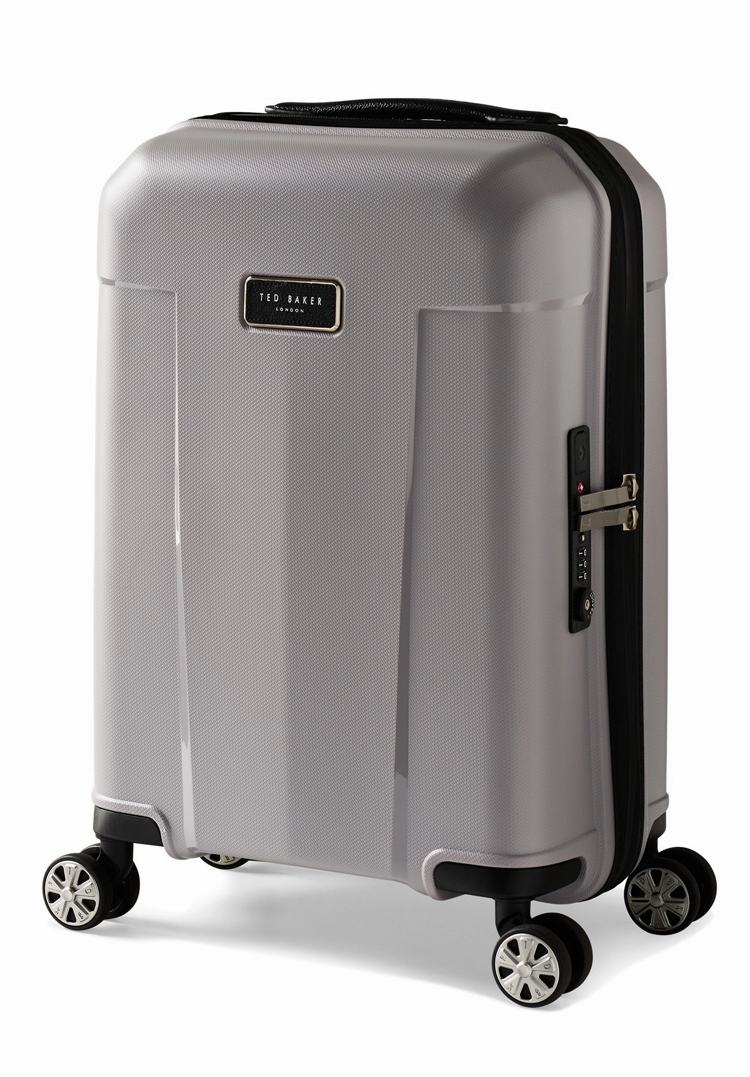 Ted baker Ted Baker Flying Colours Hardside Trolley 4 Wheel Spinner, TSA Lock, Lightweight Suitcase, Men and Women