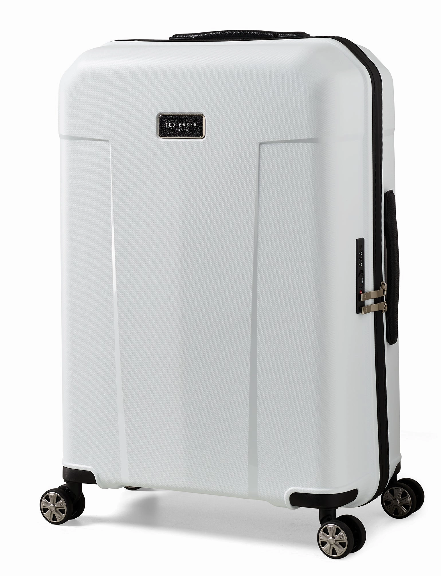Ted baker Ted Baker Flying Colours Hardside Trolley 4 Wheel Spinner, TSA Lock, Lightweight Suitcase, Men and Women