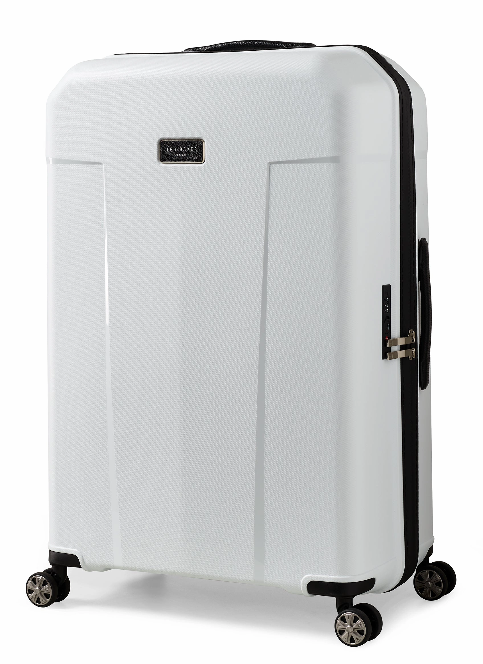 Ted baker Ted Baker Flying Colours Hardside Trolley 4 Wheel Spinner, TSA Lock, Lightweight Suitcase, Men and Women