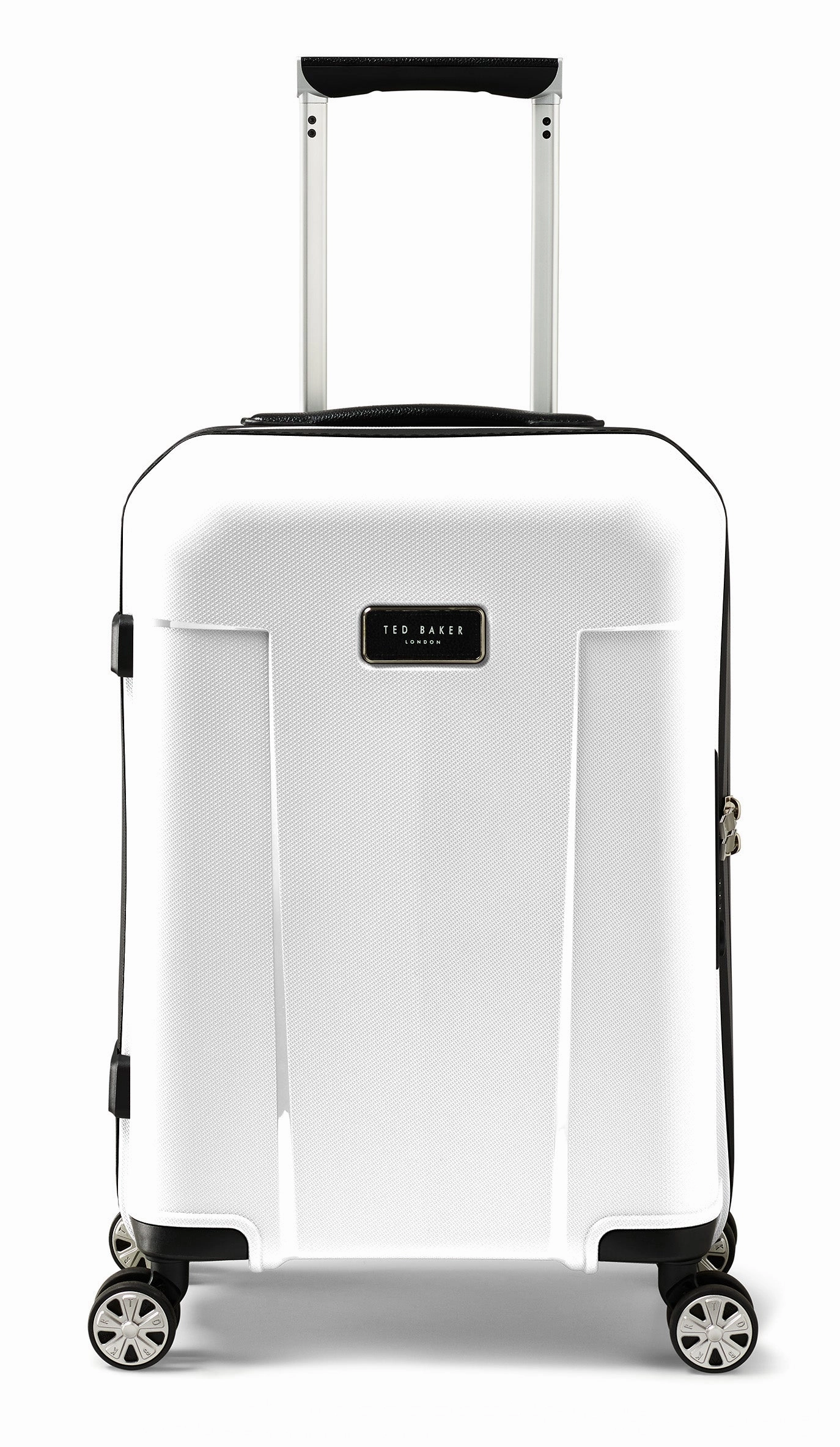 Ted baker Ted Baker Flying Colours Hardside Trolley 4 Wheel Spinner, TSA Lock, Lightweight Suitcase, Men and Women