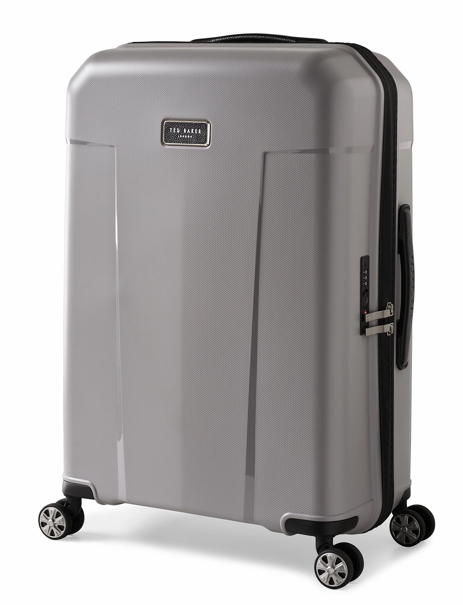 Ted baker Ted Baker Flying Colours Hardside Trolley 4 Wheel Spinner, TSA Lock, Lightweight Suitcase, Men and Women