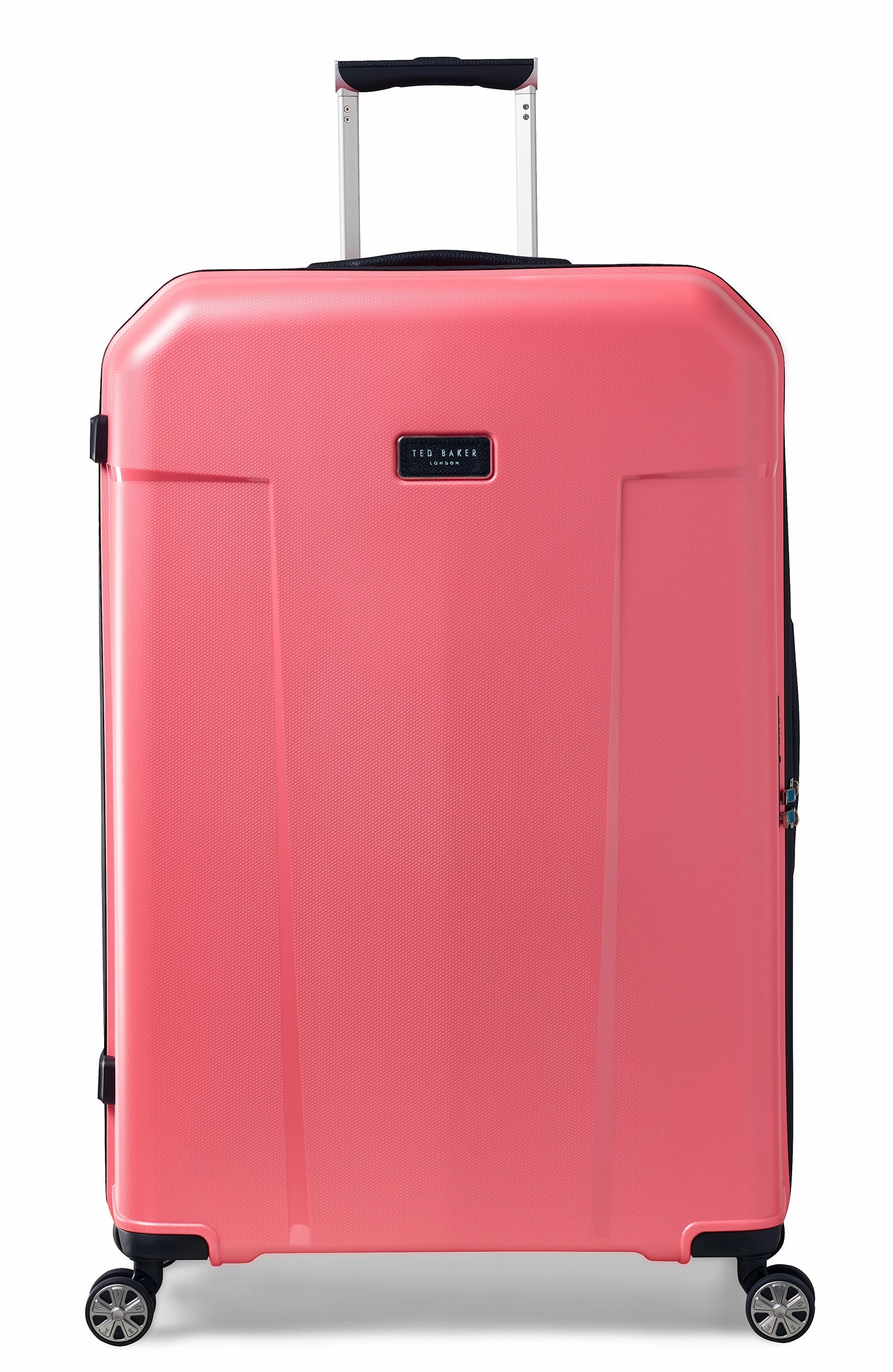 Ted baker Ted Baker Flying Colours Hardside Trolley 4 Wheel Spinner, TSA Lock, Lightweight Suitcase, Men and Women