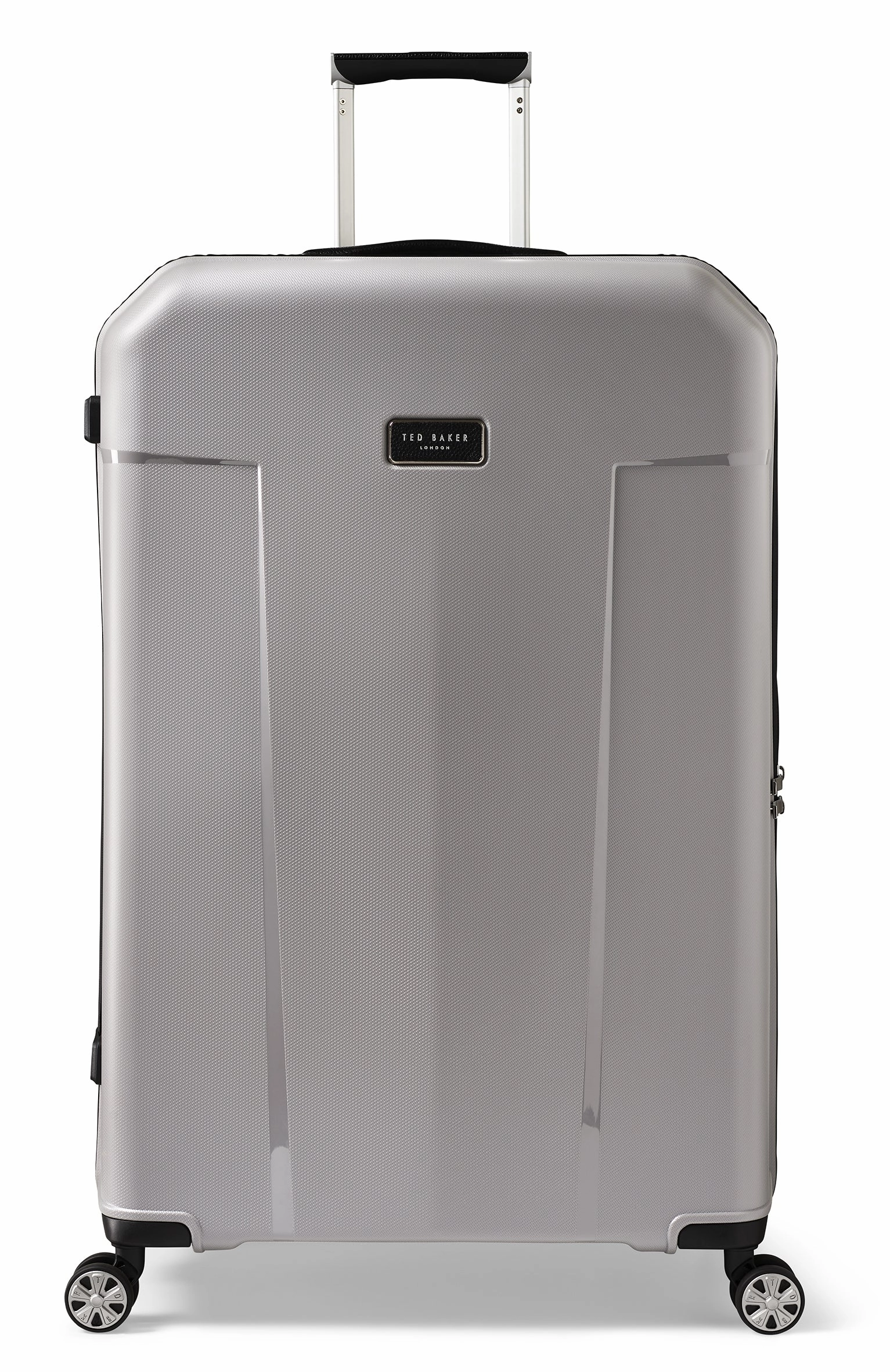 Ted baker Ted Baker Flying Colours Hardside Trolley 4 Wheel Spinner, TSA Lock, Lightweight Suitcase, Men and Women