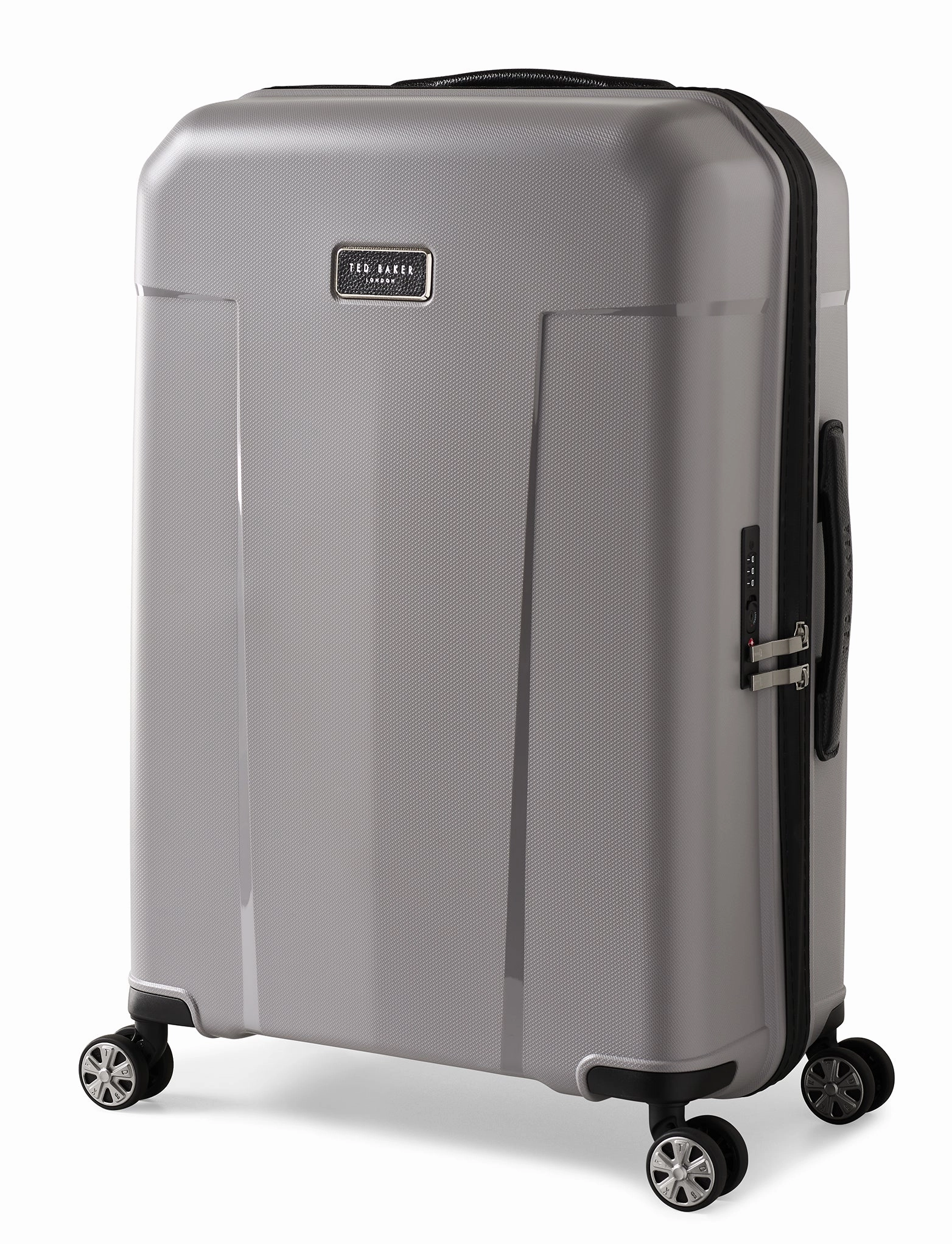 Ted baker Ted Baker Flying Colours Hardside Trolley 4 Wheel Spinner, TSA Lock, Lightweight Suitcase, Men and Women