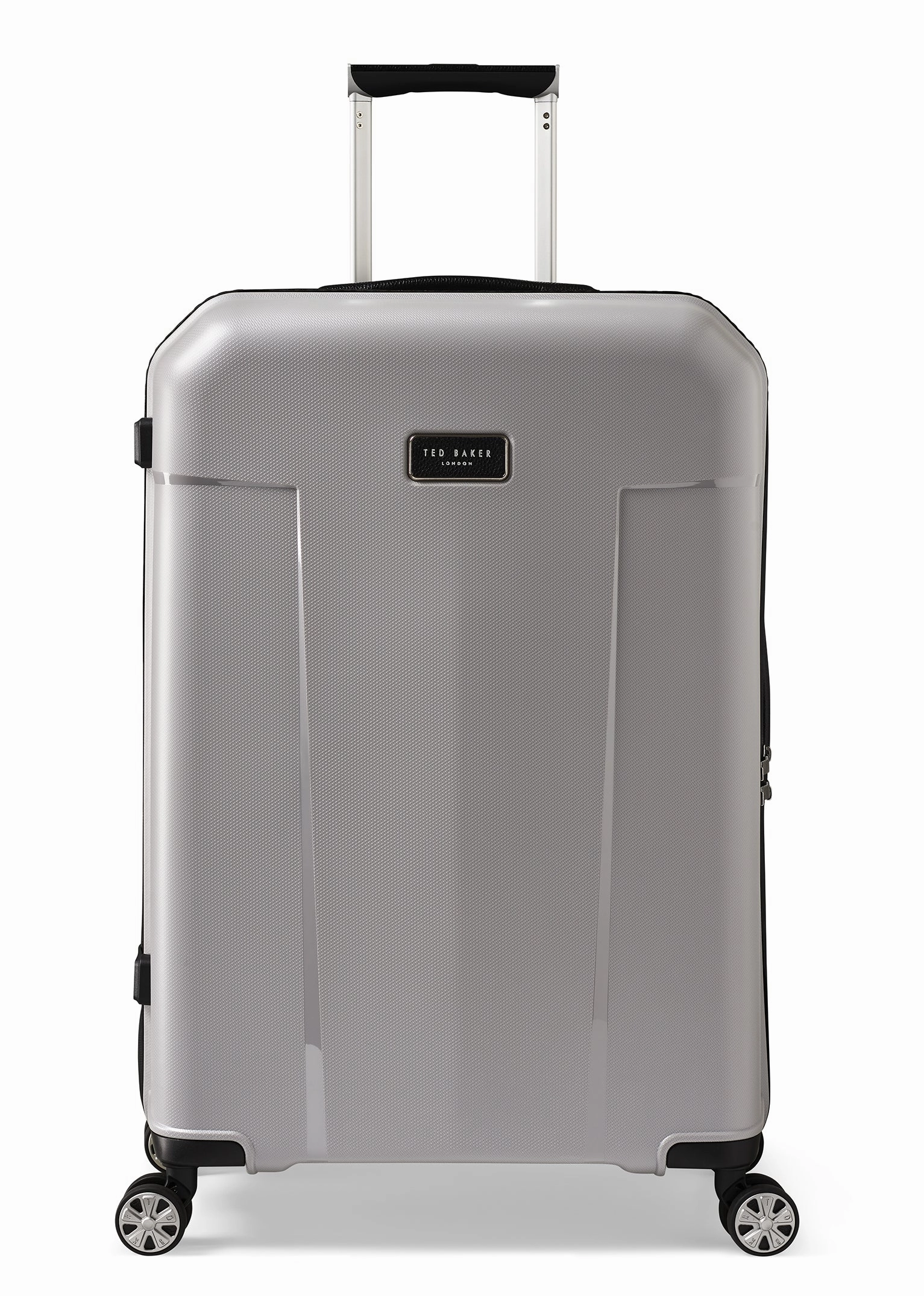 Ted baker Ted Baker Flying Colours Hardside Trolley 4 Wheel Spinner, TSA Lock, Lightweight Suitcase, Men and Women