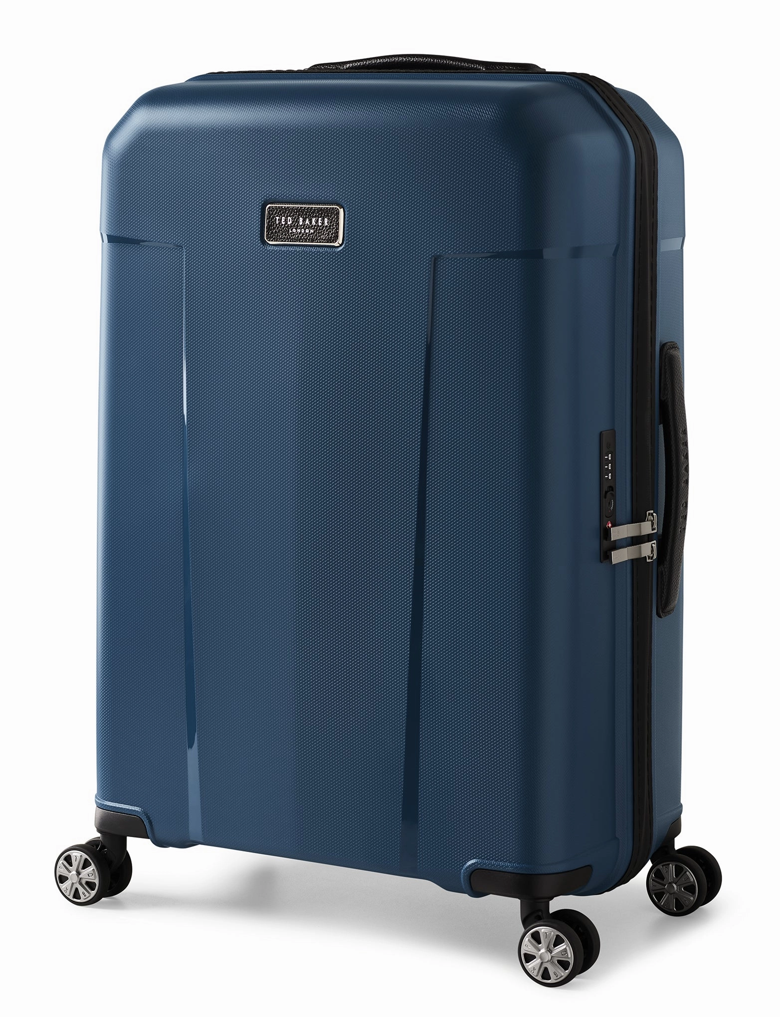 Ted baker Ted Baker Flying Colours Hardside Trolley 4 Wheel Spinner, TSA Lock, Lightweight Suitcase, Men and Women