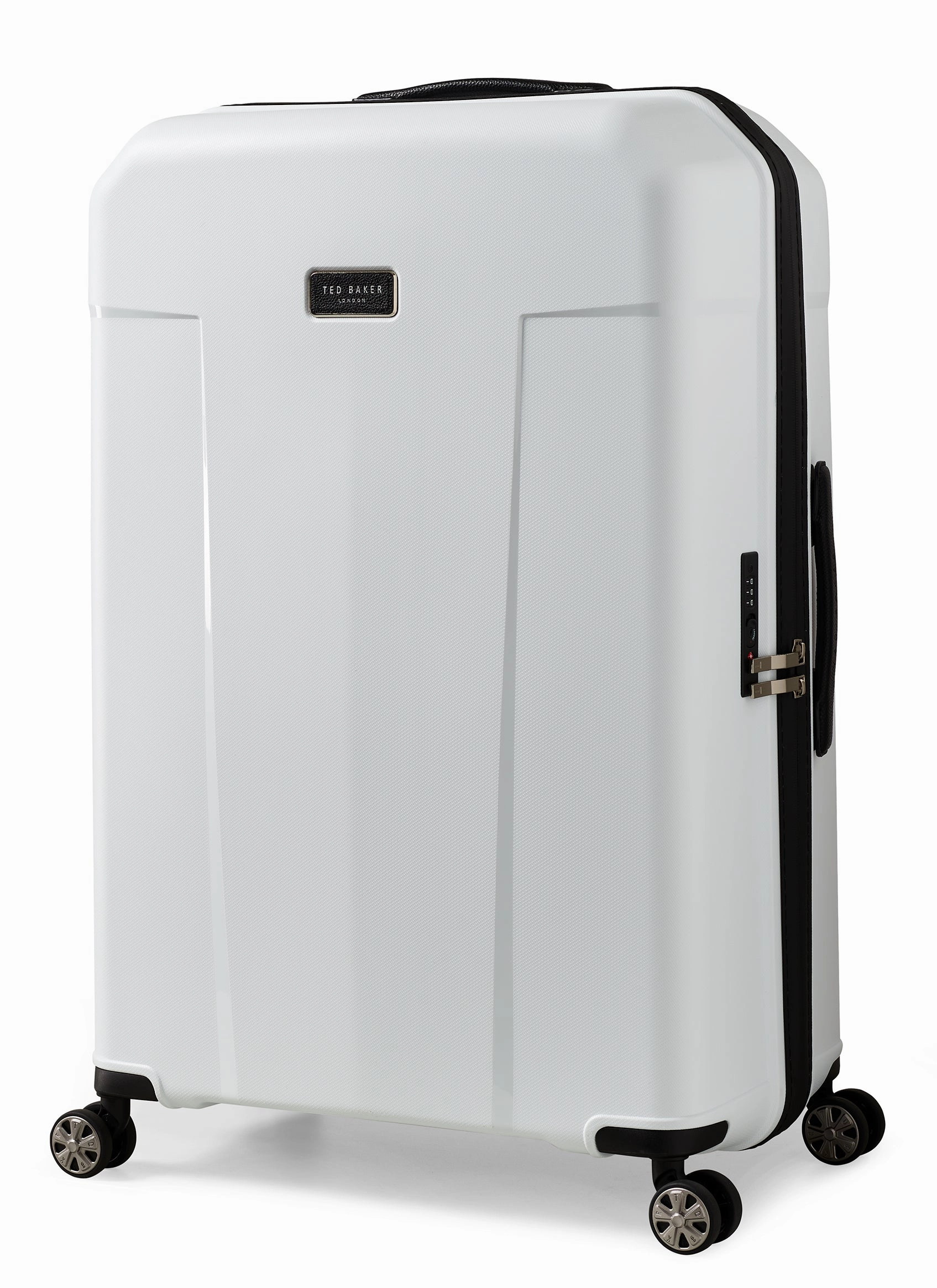 Ted baker Ted Baker Flying Colours Hardside Trolley 4 Wheel Spinner, TSA Lock, Lightweight Suitcase, Men and Women