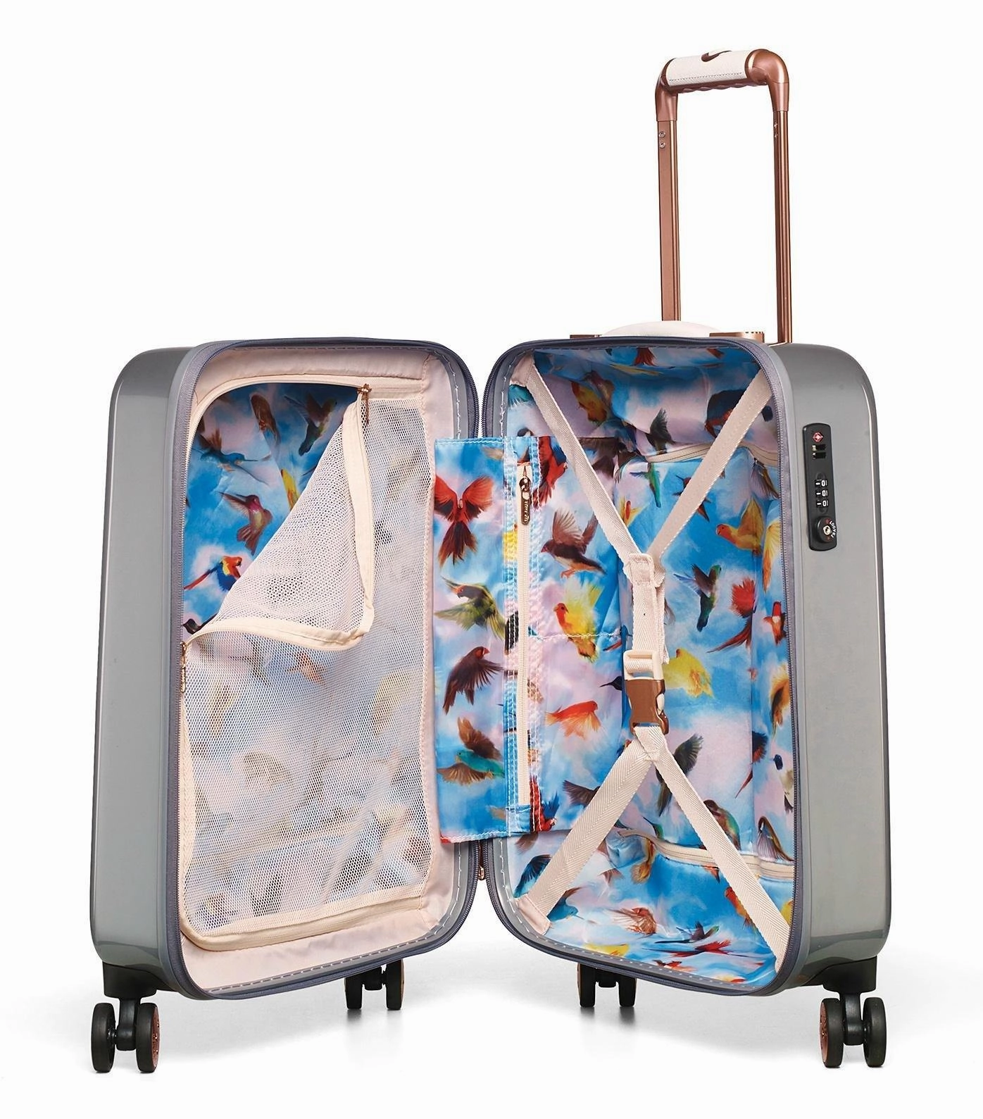 Ted baker Women's Hardside Carry-On 4-Wheel Carry-On Luggage