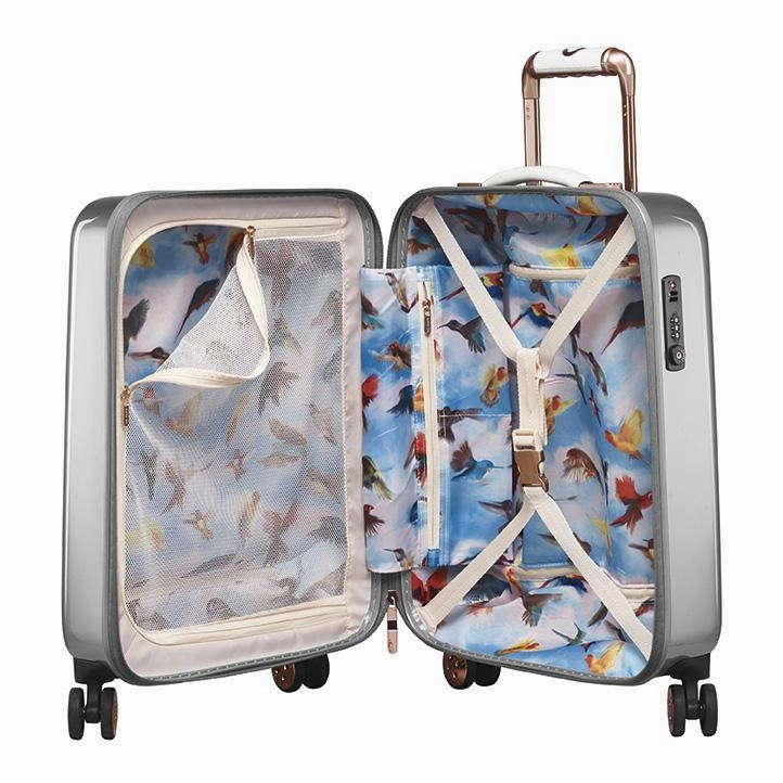 Ted baker Women's Hardside Carry-On 4-Wheel Carry-On Luggage