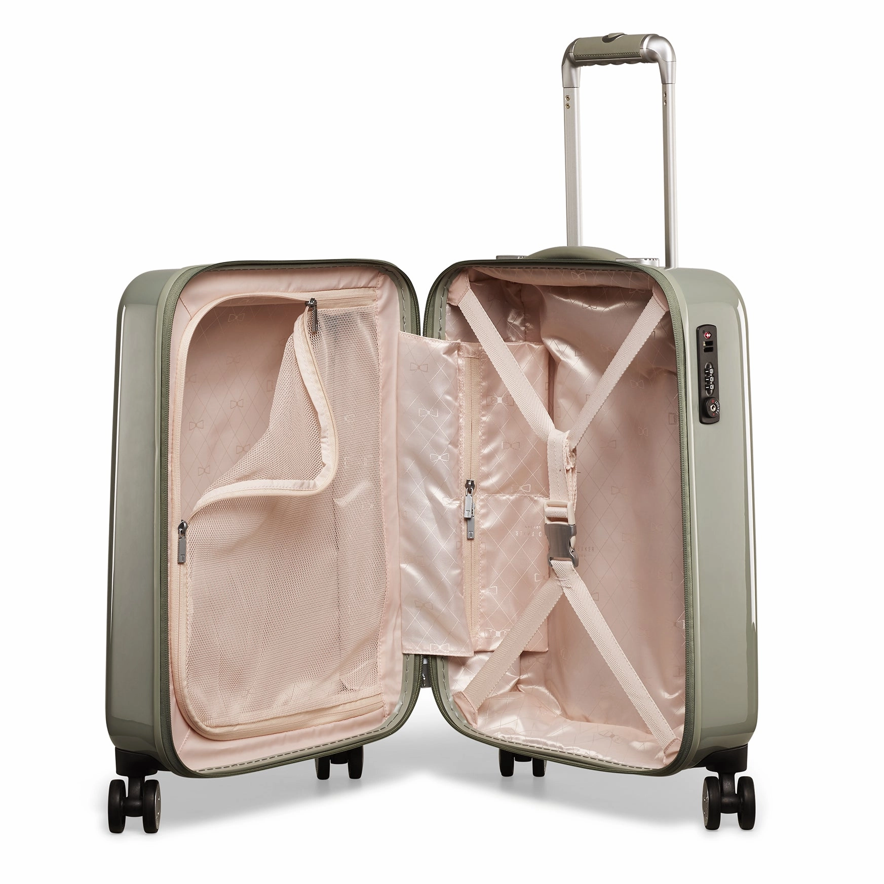 Ted baker Women's Hardside Carry-On 4-Wheel Carry-On Luggage