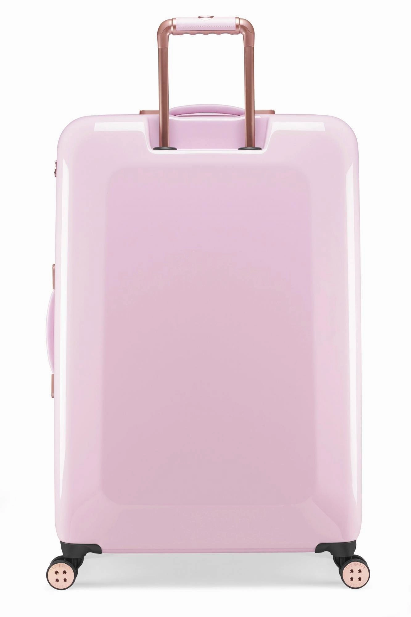 Ted baker Women's Hardside Checked-Large 4-Wheel Large Luggage