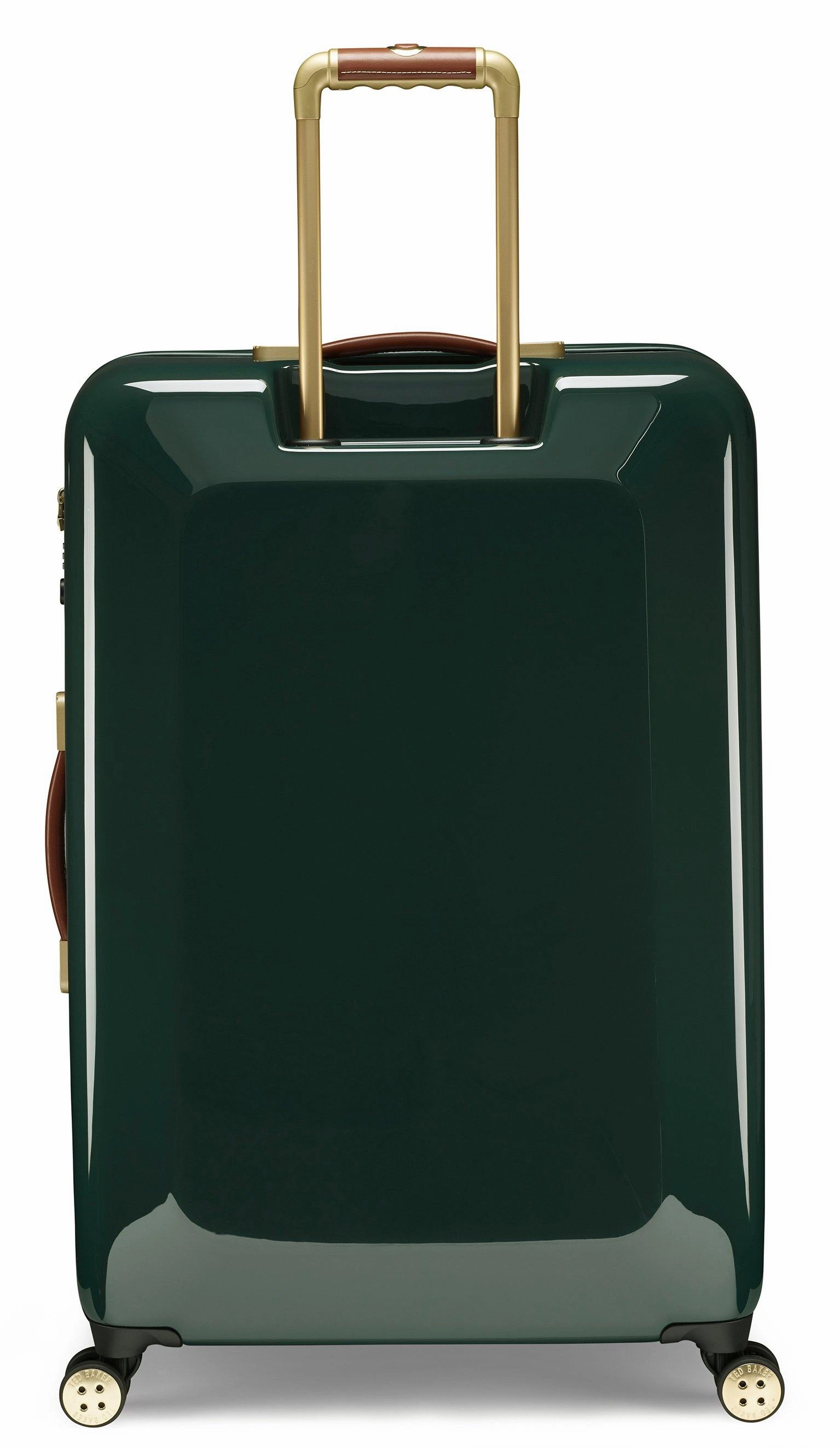 Ted baker Women's Hardside Checked-Large 4-Wheel Large Luggage