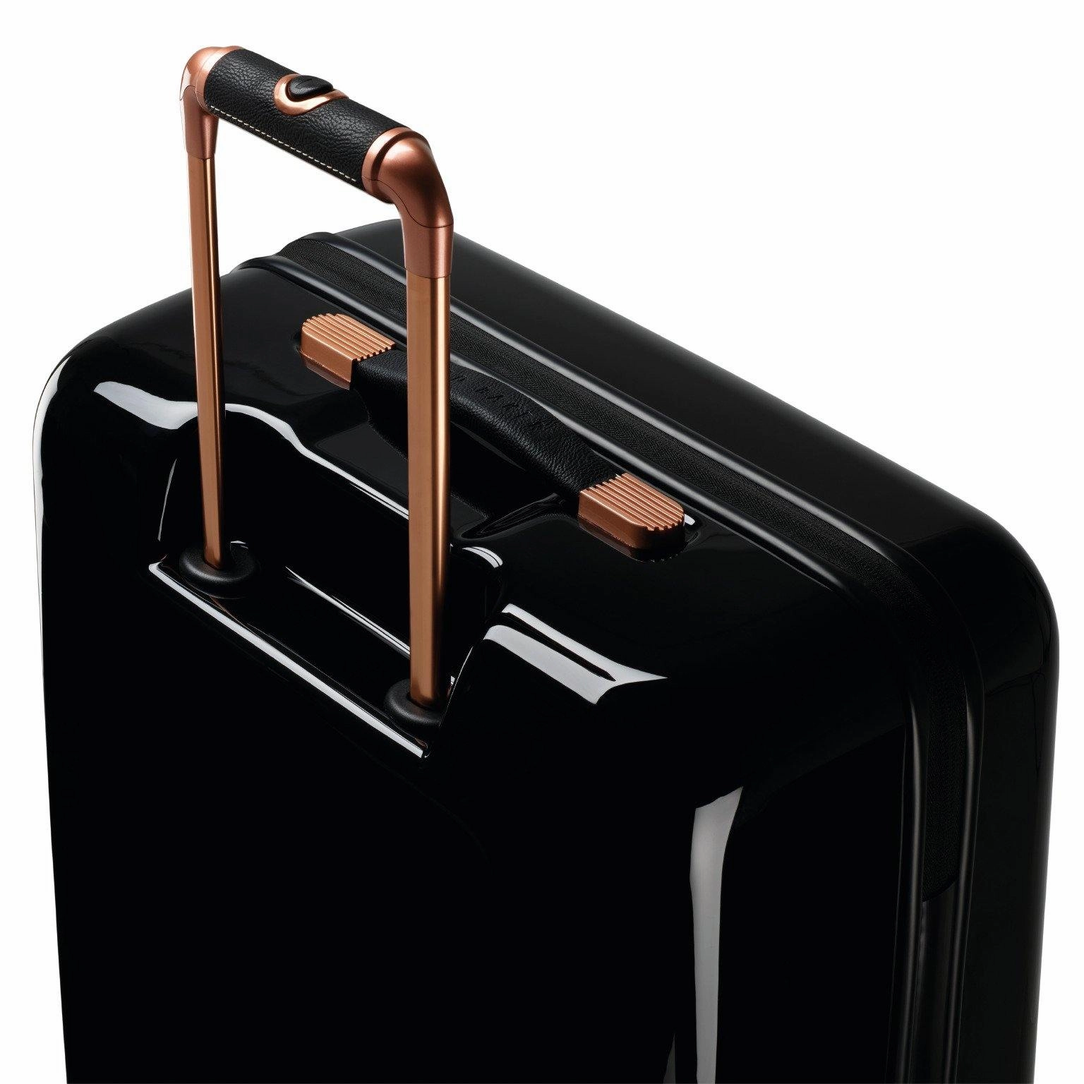 Ted baker Women's Hardside Checked-Medium 4-Wheel Medium Luggage