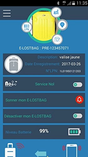 The Smart Luggage Tracker. It Embeds Rfid/Nfc/Bluetooth Technology