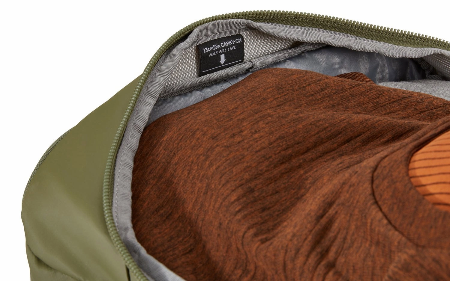 Thule Chasm 40L Carry On Wheeled Duffel Bag - Olivine Green