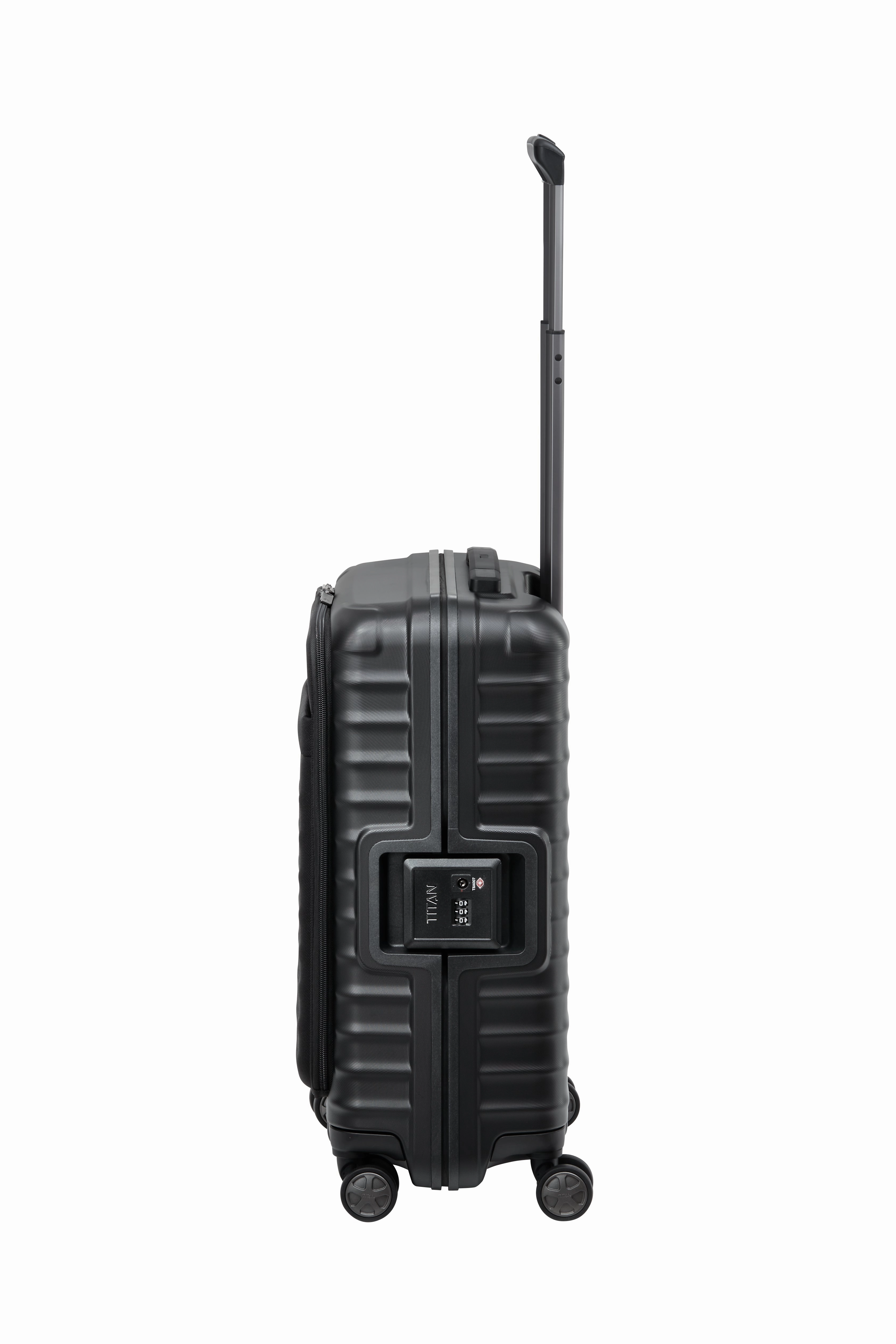 Titan LITRON Frame Trolley S with Front Pocket Carry-On Luggage