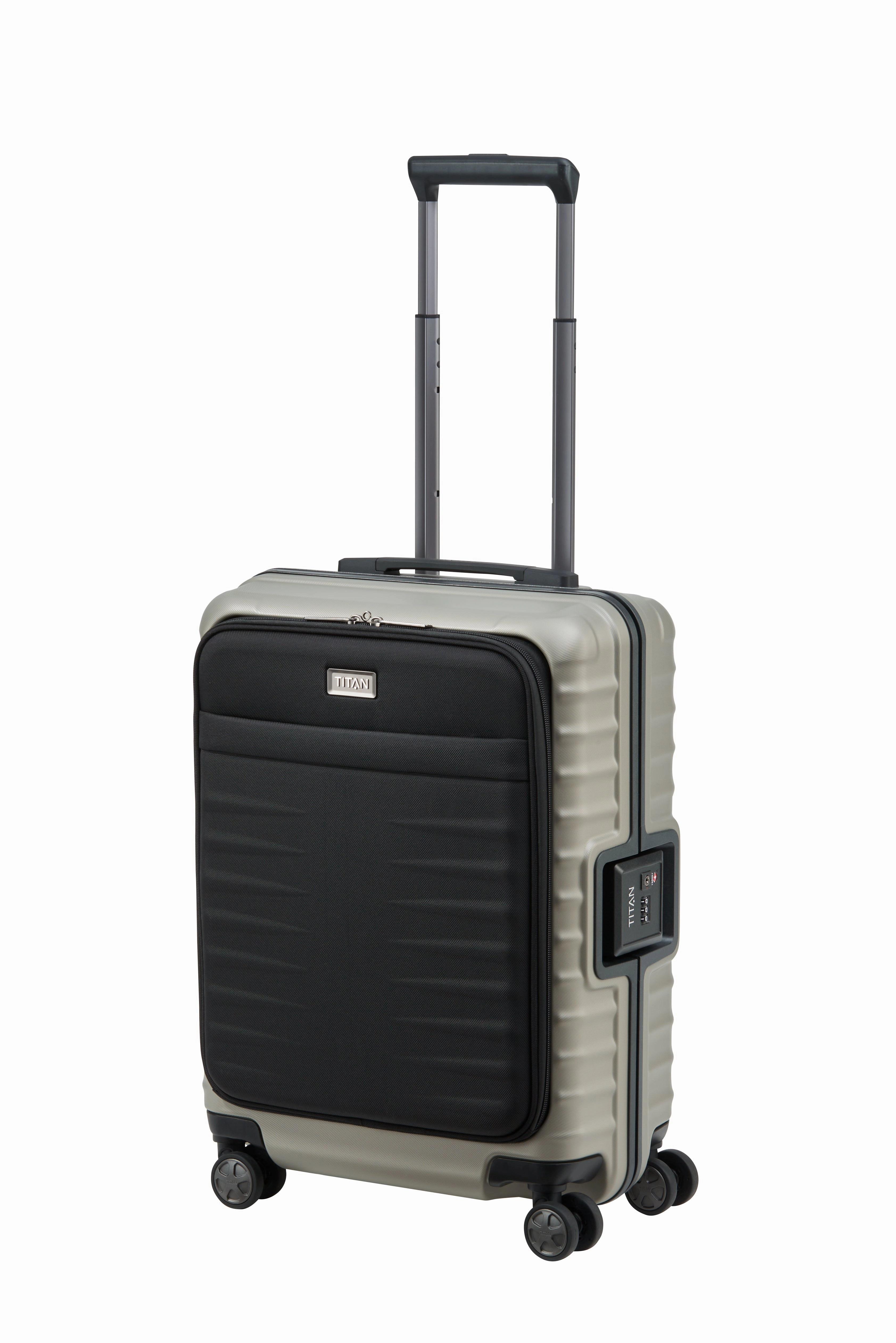 Titan LITRON Frame Trolley S with Front Pocket Carry-On Luggage