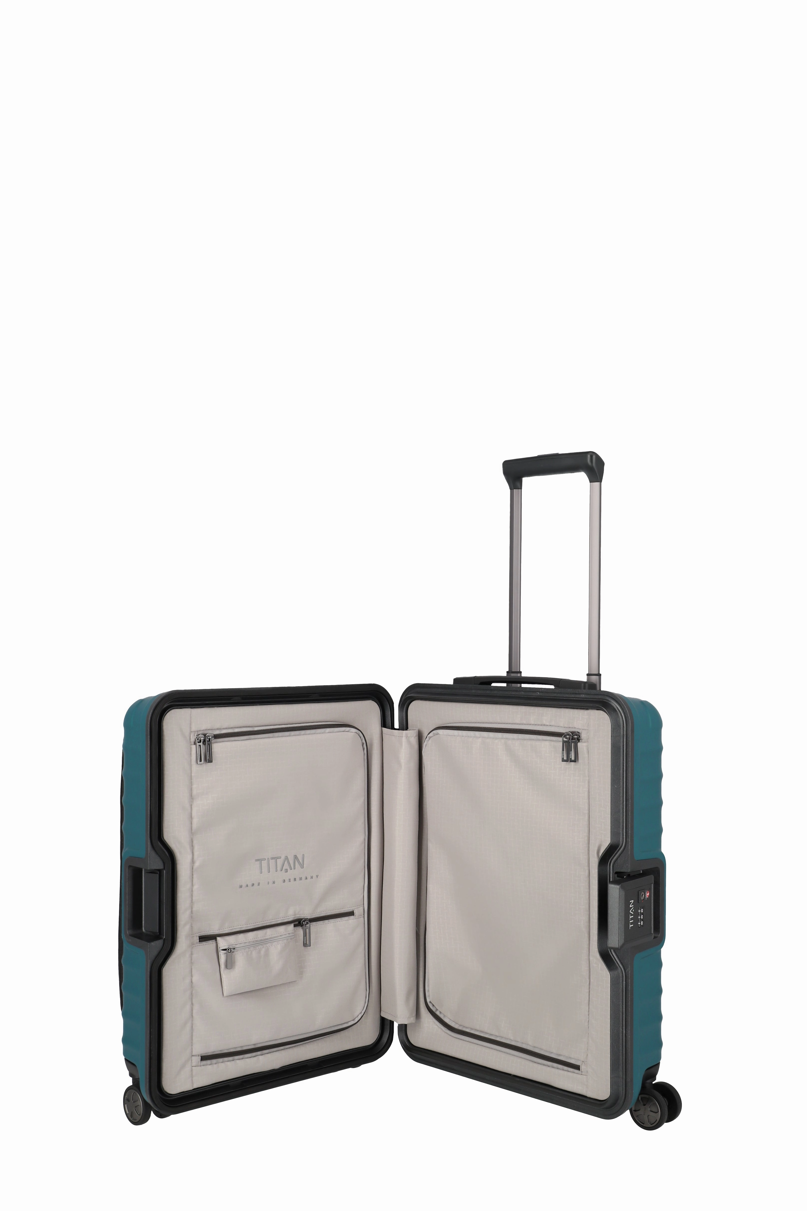 Titan LITRON Frame Trolley S with Front Pocket Carry-On Luggage