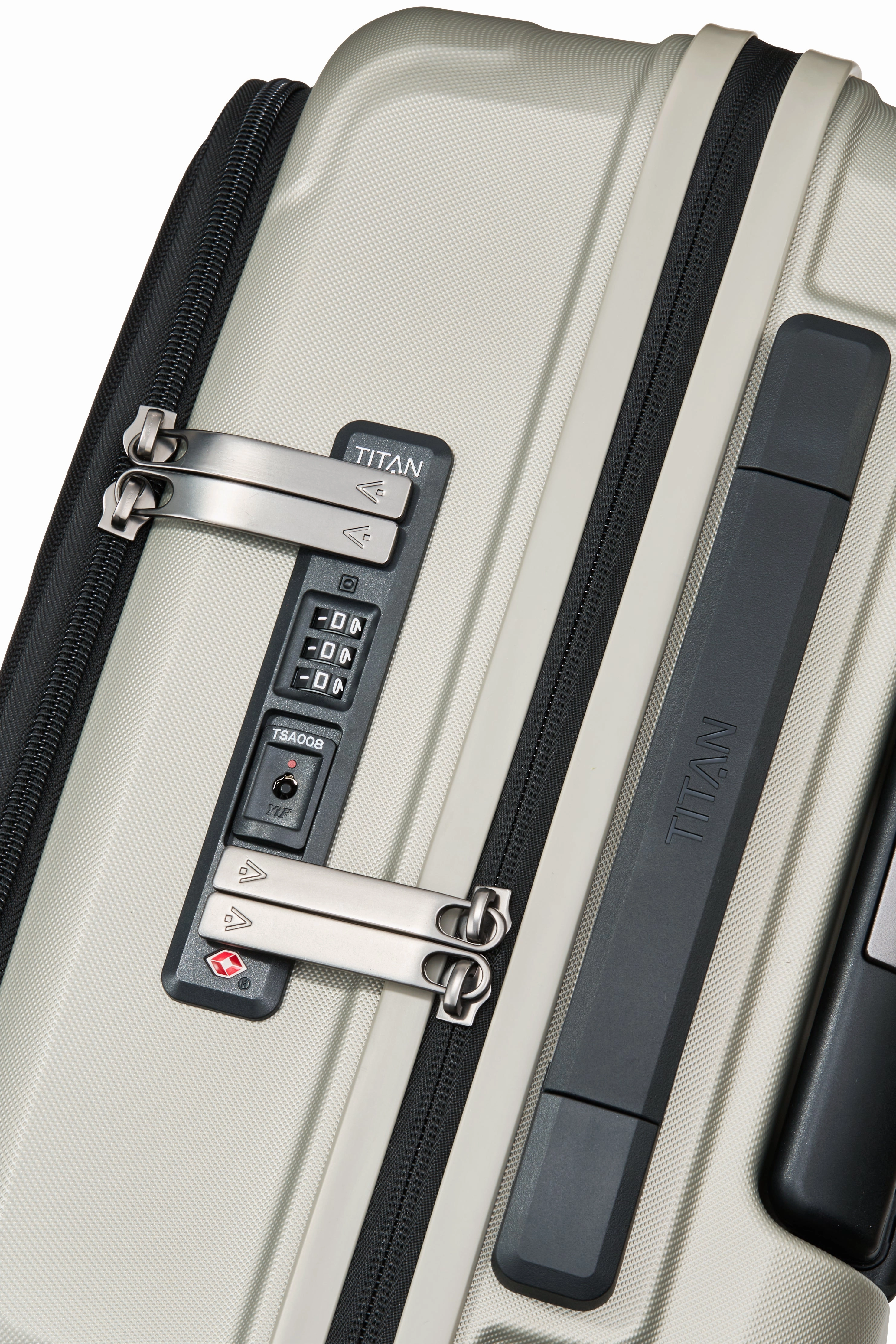 Titan LITRON Trolley S with Front Pocket Carry-On Luggage