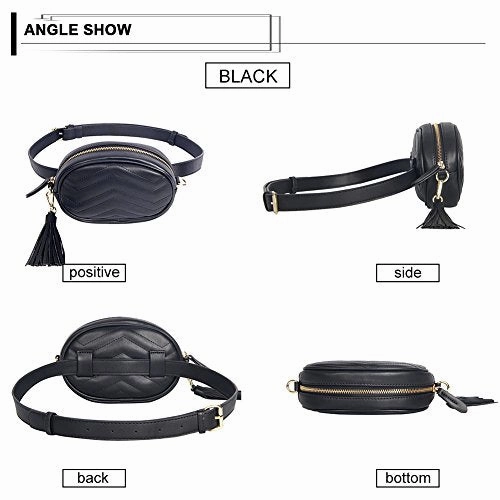 TJEtrade Waist Pack for Women Running Belt Fashion Fanny Pack Bum Bag Waterproof
