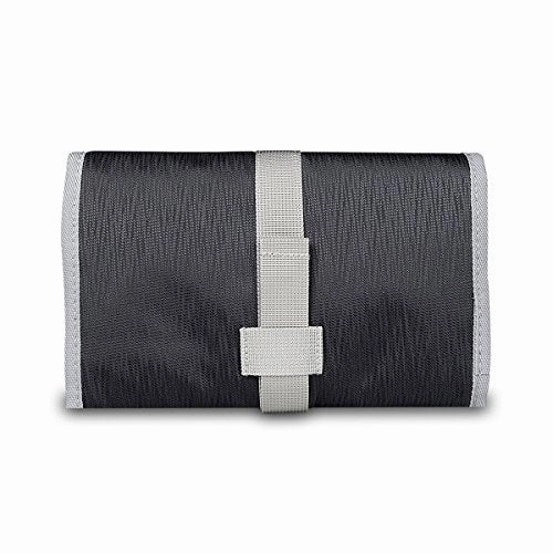 Toiletry Cosmetic Bag with Hanging Hook, Glovion BUBM Electronics Accessories Organizer, Portable